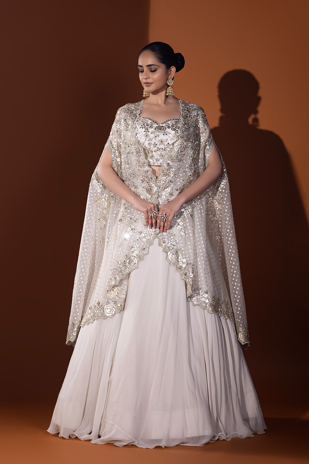 Gul-e-Aftab Crop top & Skirt set