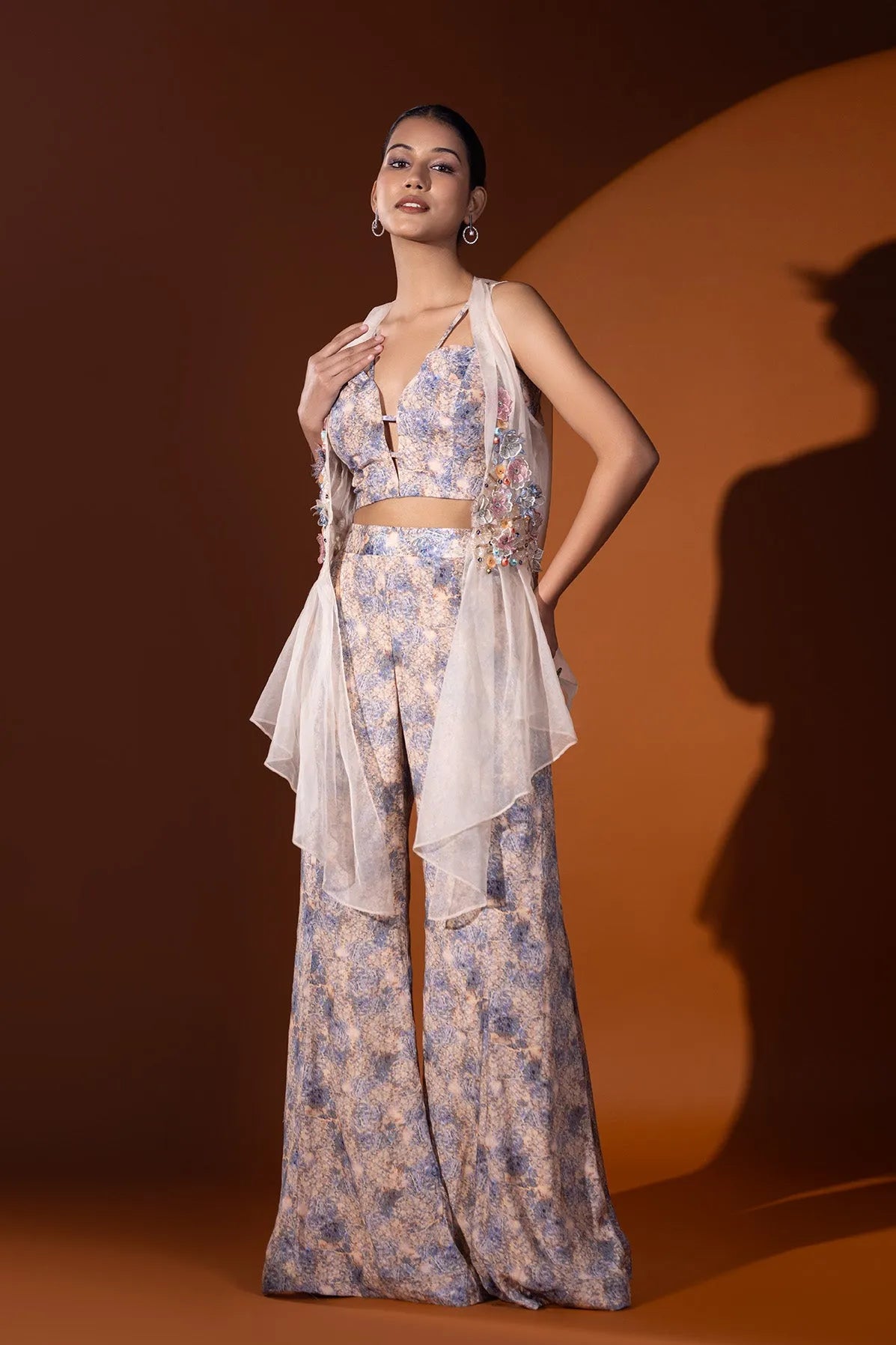 Shahkaar Belbottom & jacket set