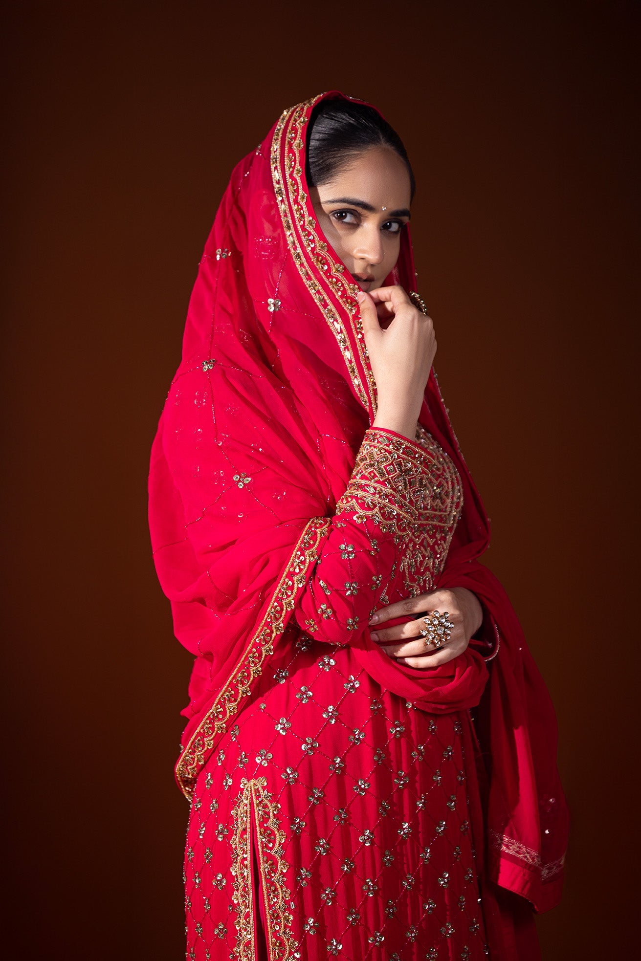 Sunehri Aabroo Shirt & Straight Pants Set