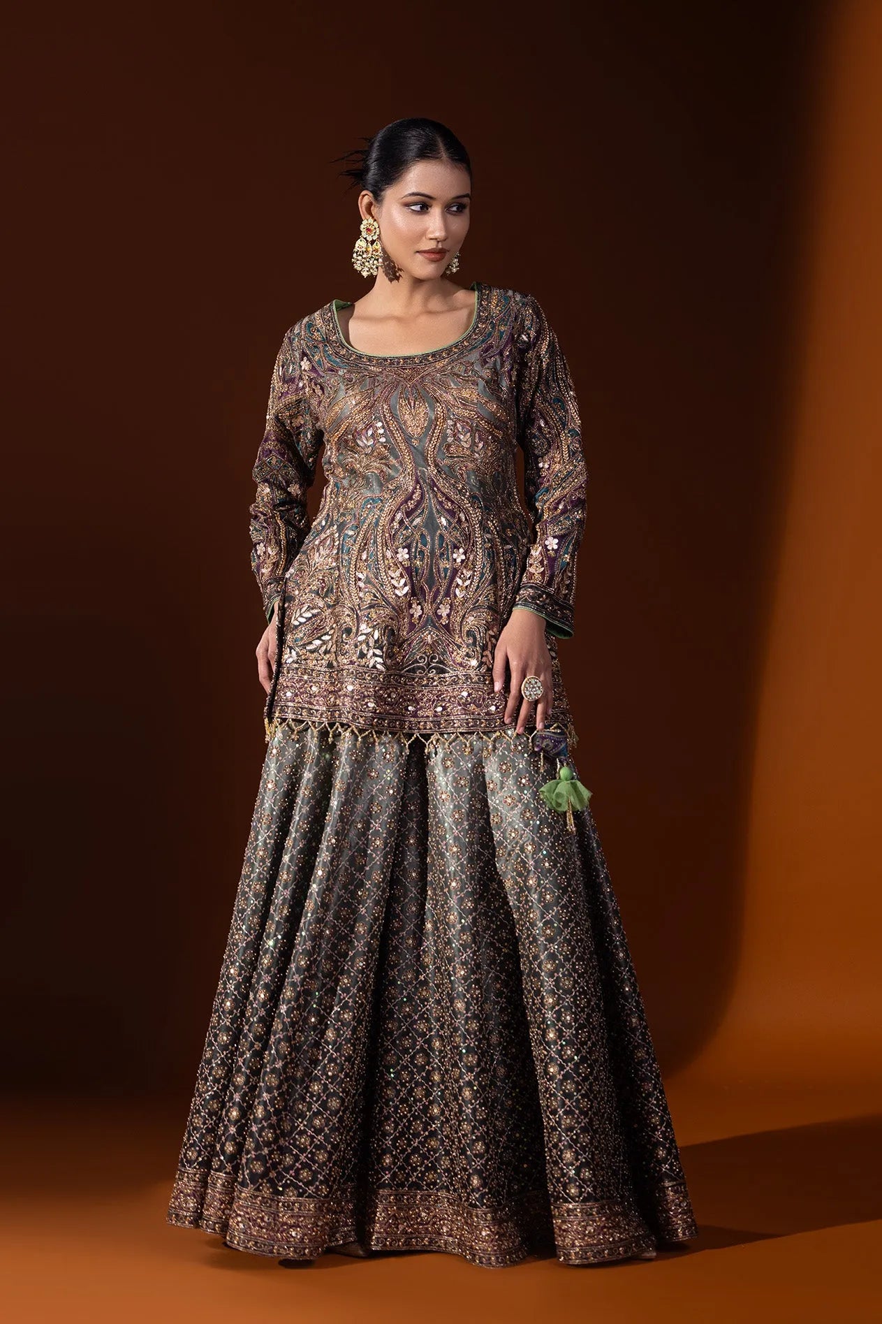 Mehak Jain in Zohra Jahan sharara set