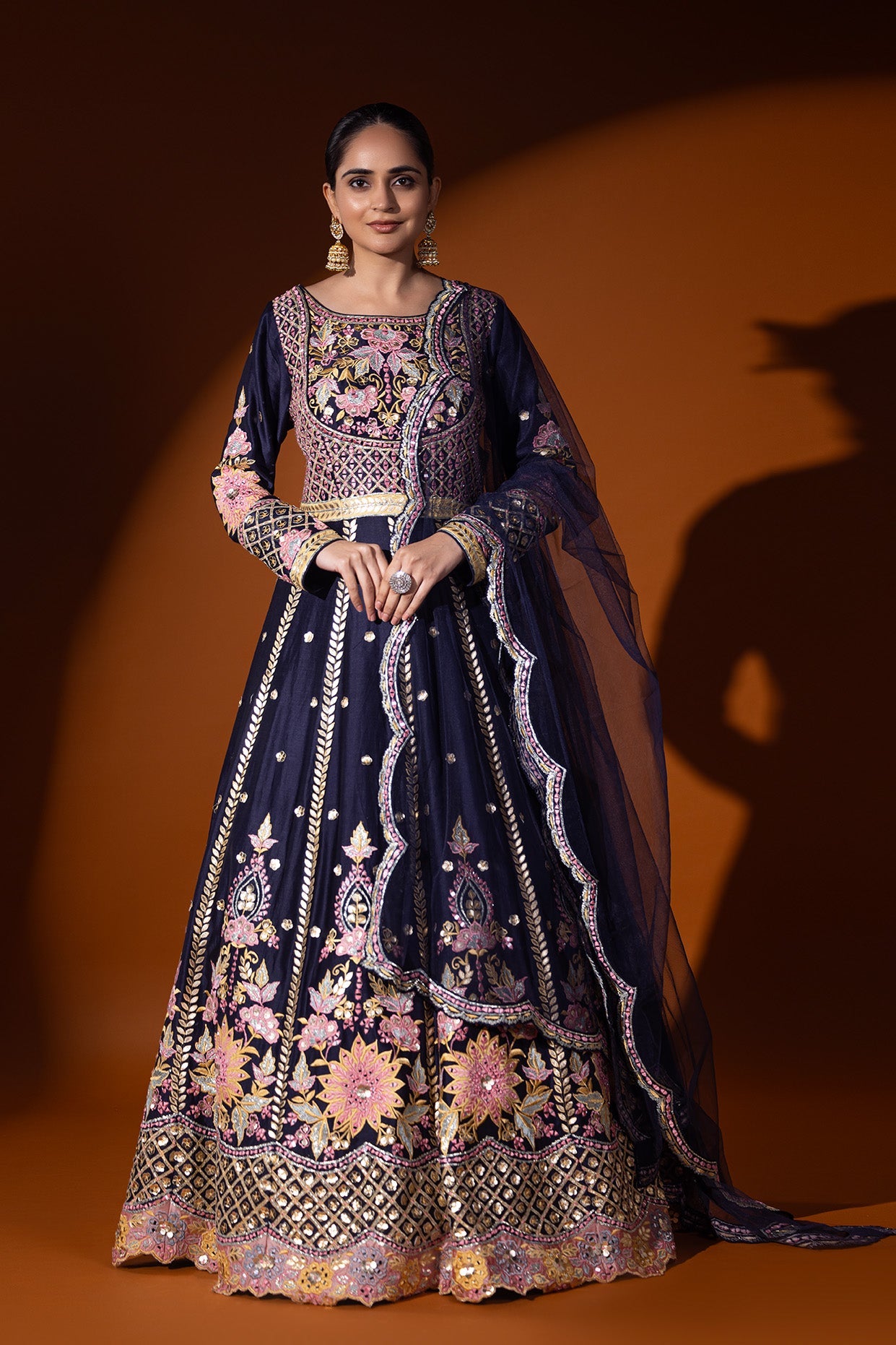 Sitara-e-Shab Anarkali set
