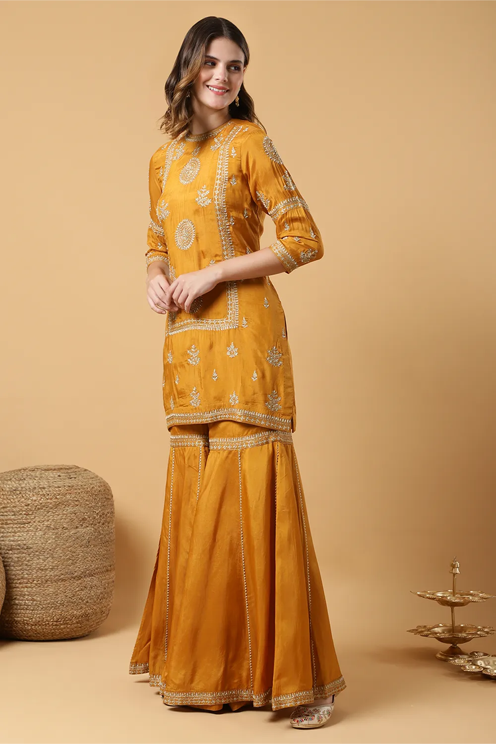 Chandrika Gharara Set