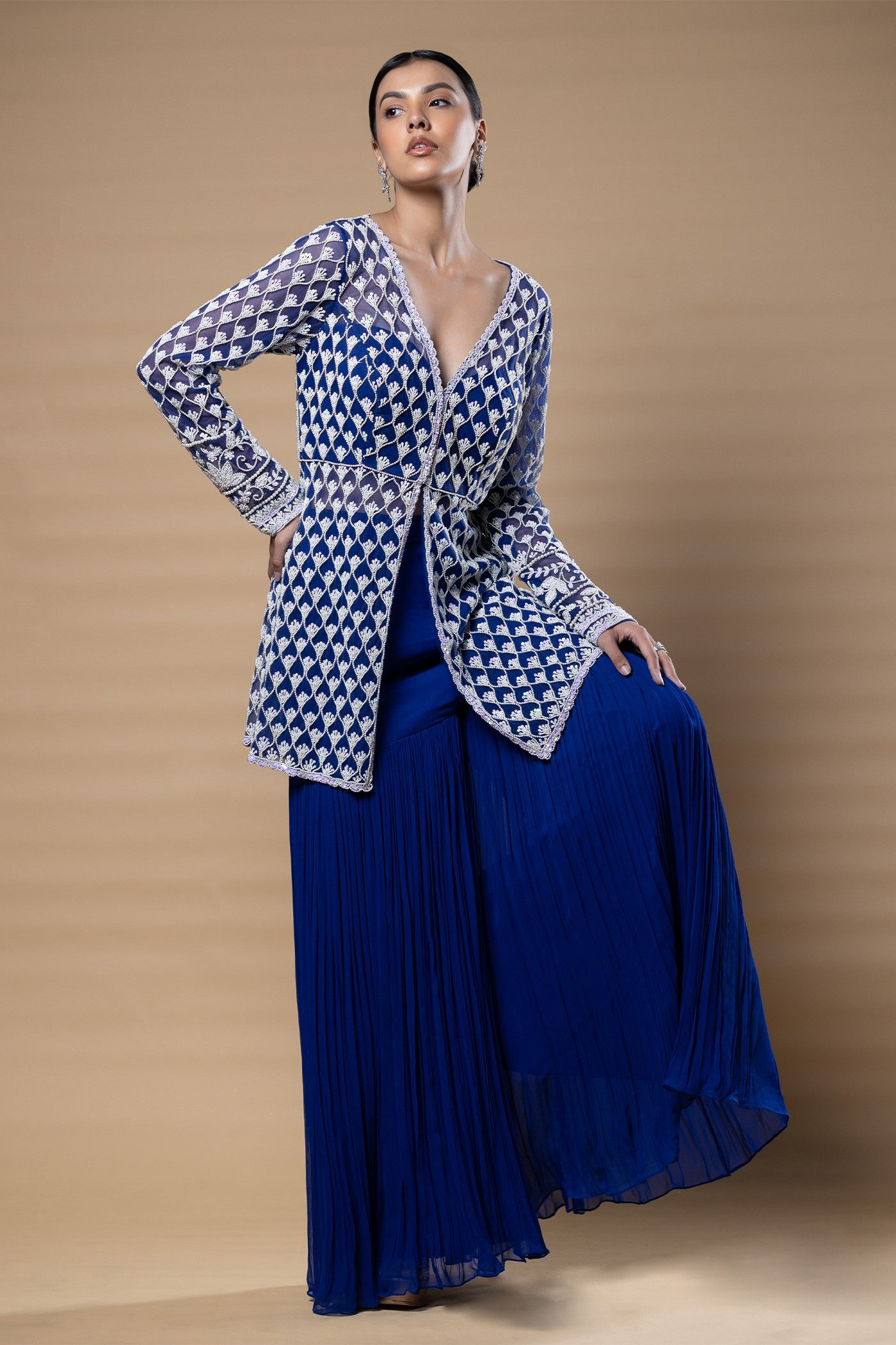 Aroya Jacket with Sharara
