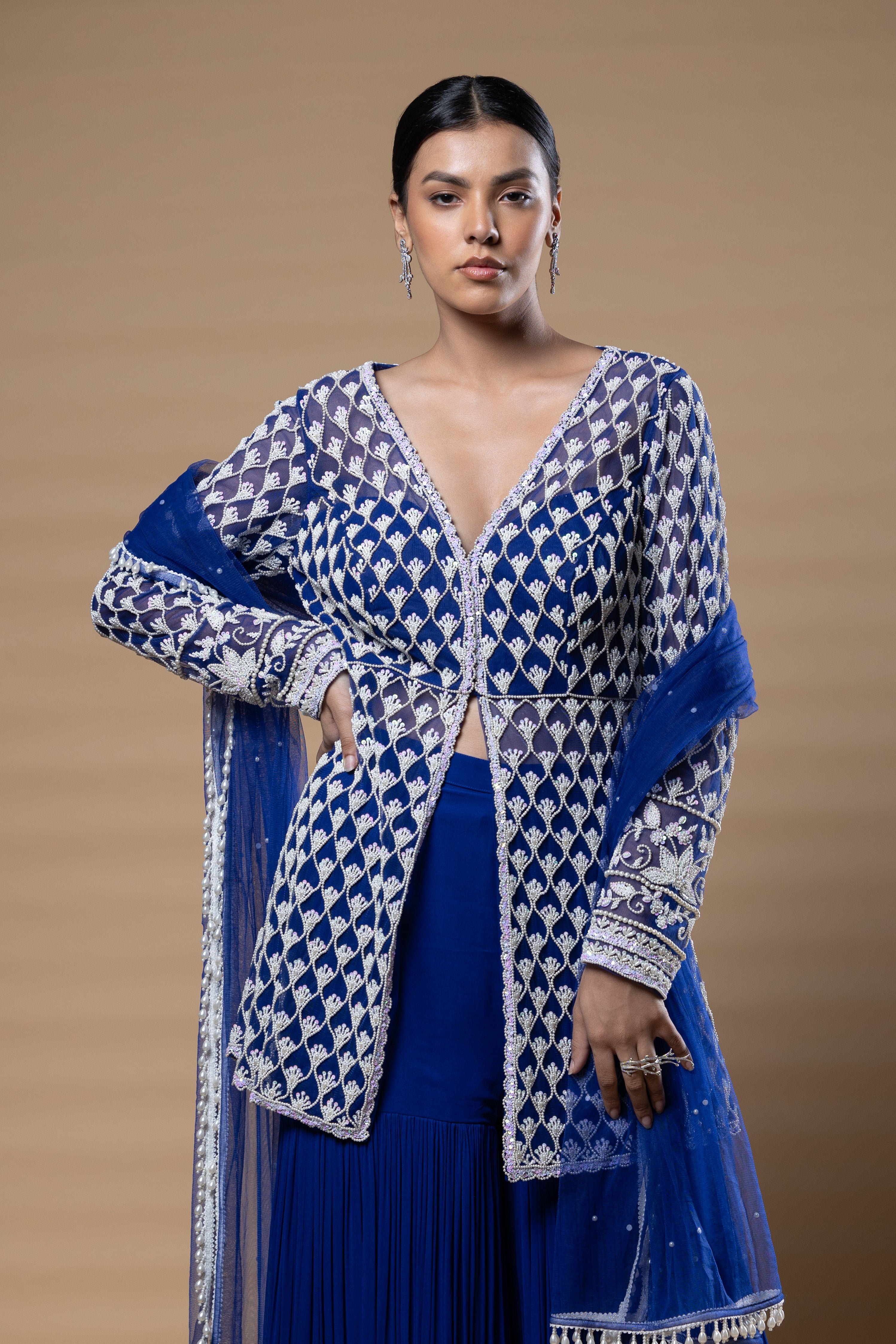 Aroya Jacket with Sharara