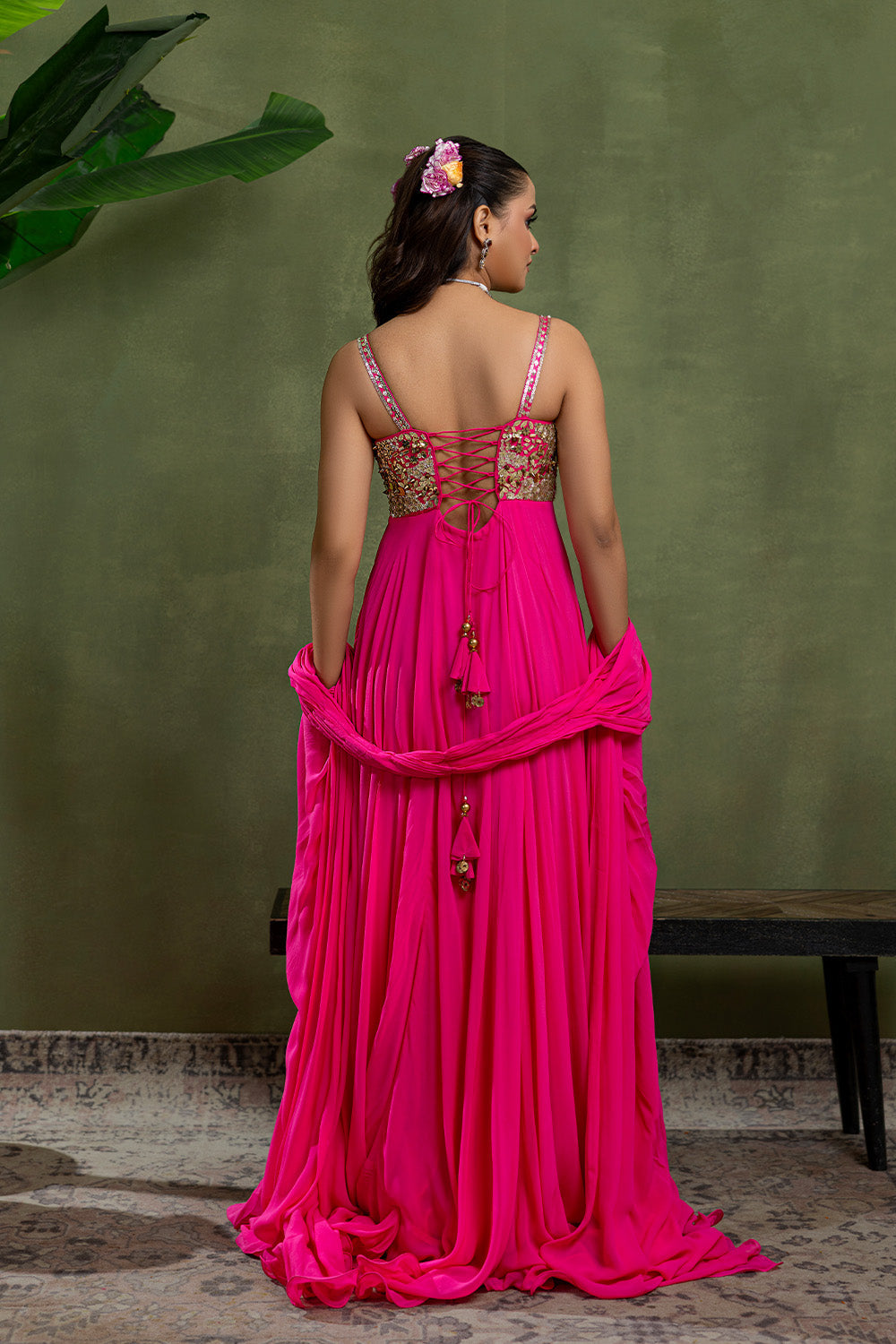 Rangrez Dress with Dupatta