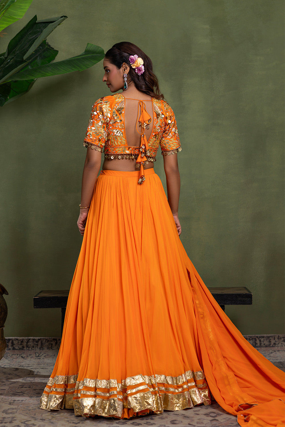 Kesarika Lehenga set