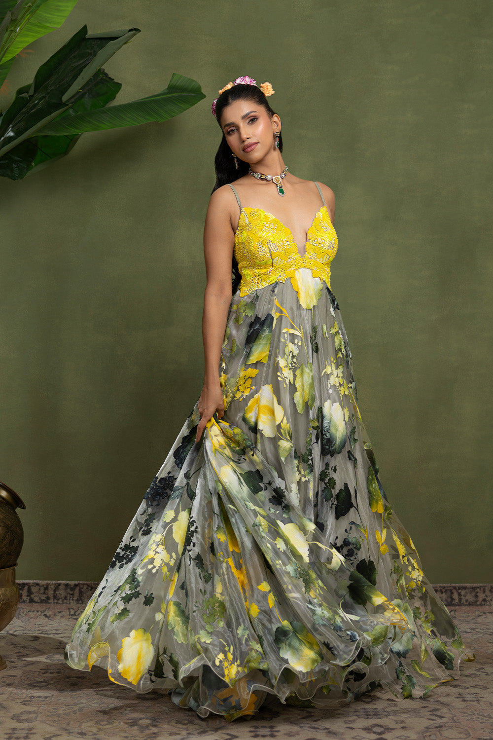 Hemangi Anarkali set