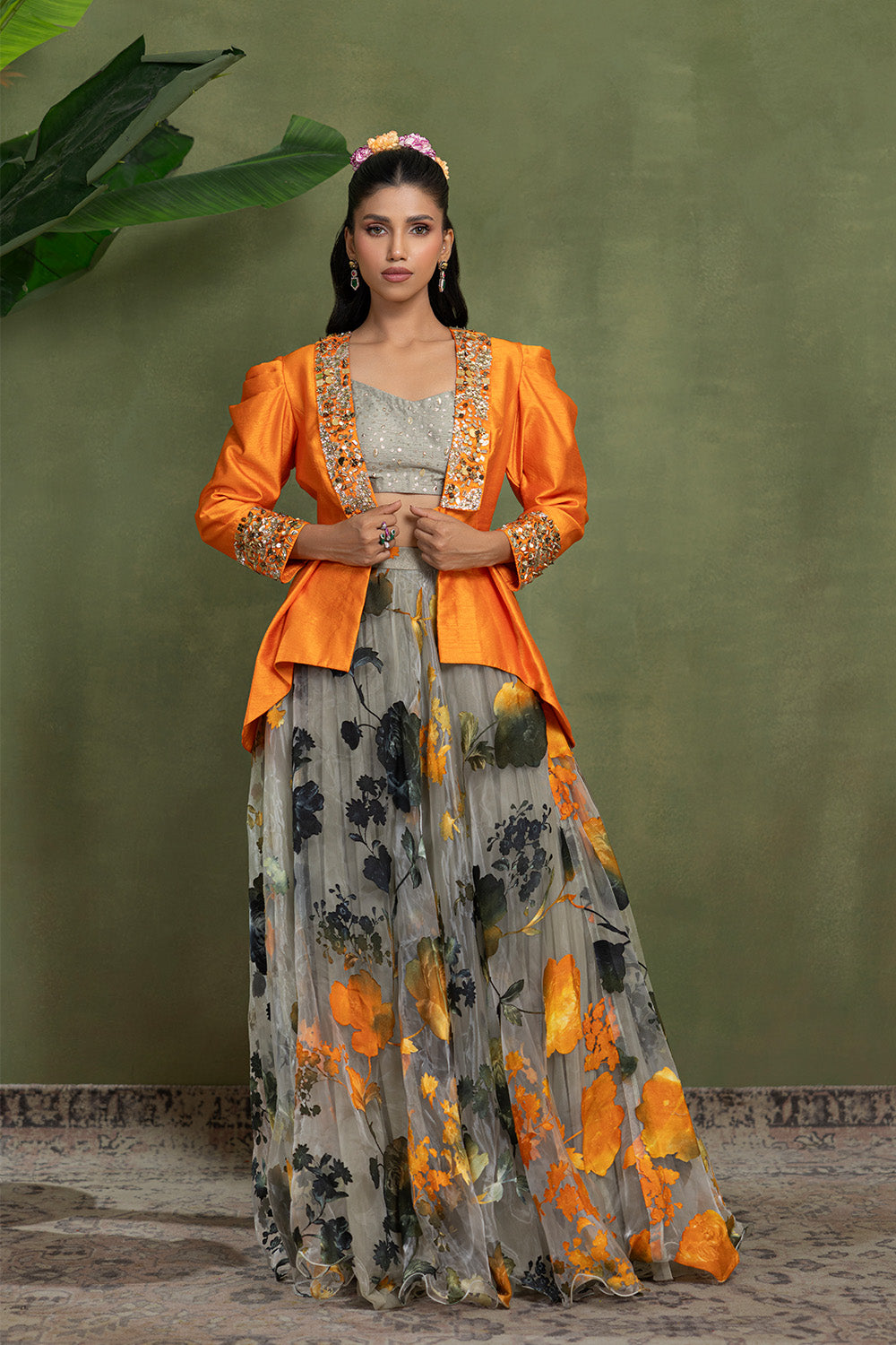 Nazrana Jacket & Lehenga set