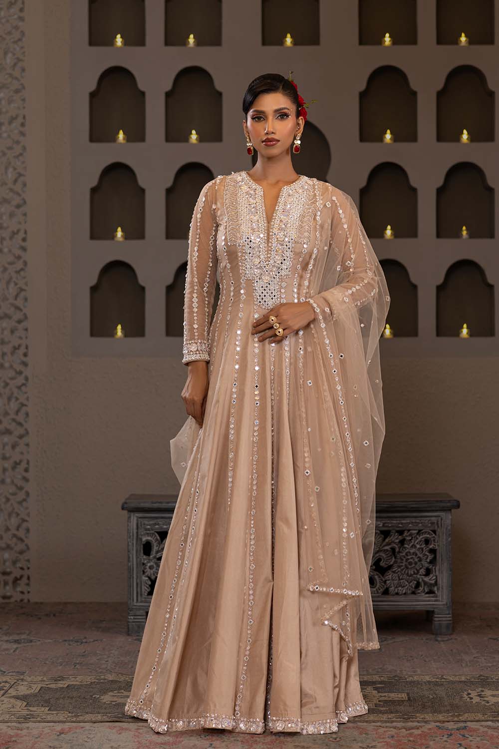Zarqa Anarkali Suit