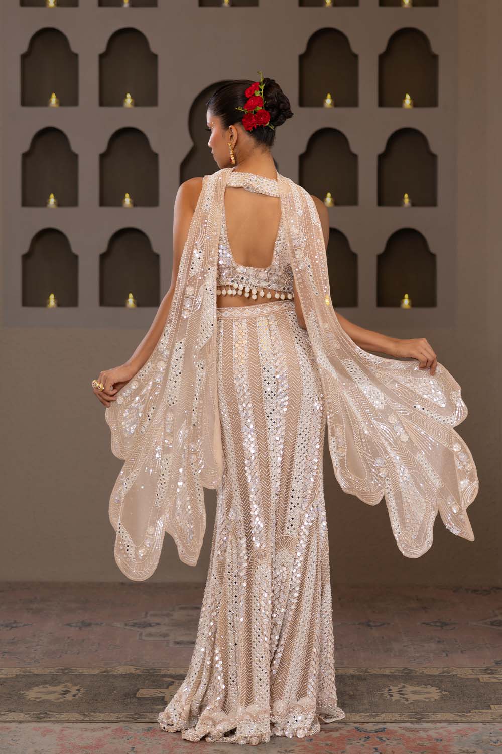 Zareena Sharara Set