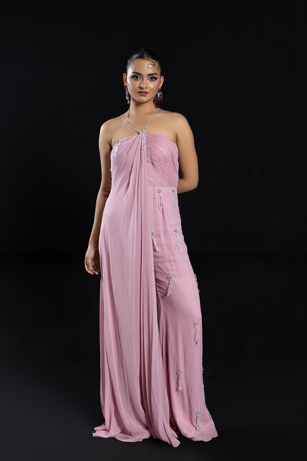 SILVER SMOKE AFTER PARTY JUMPSUIT