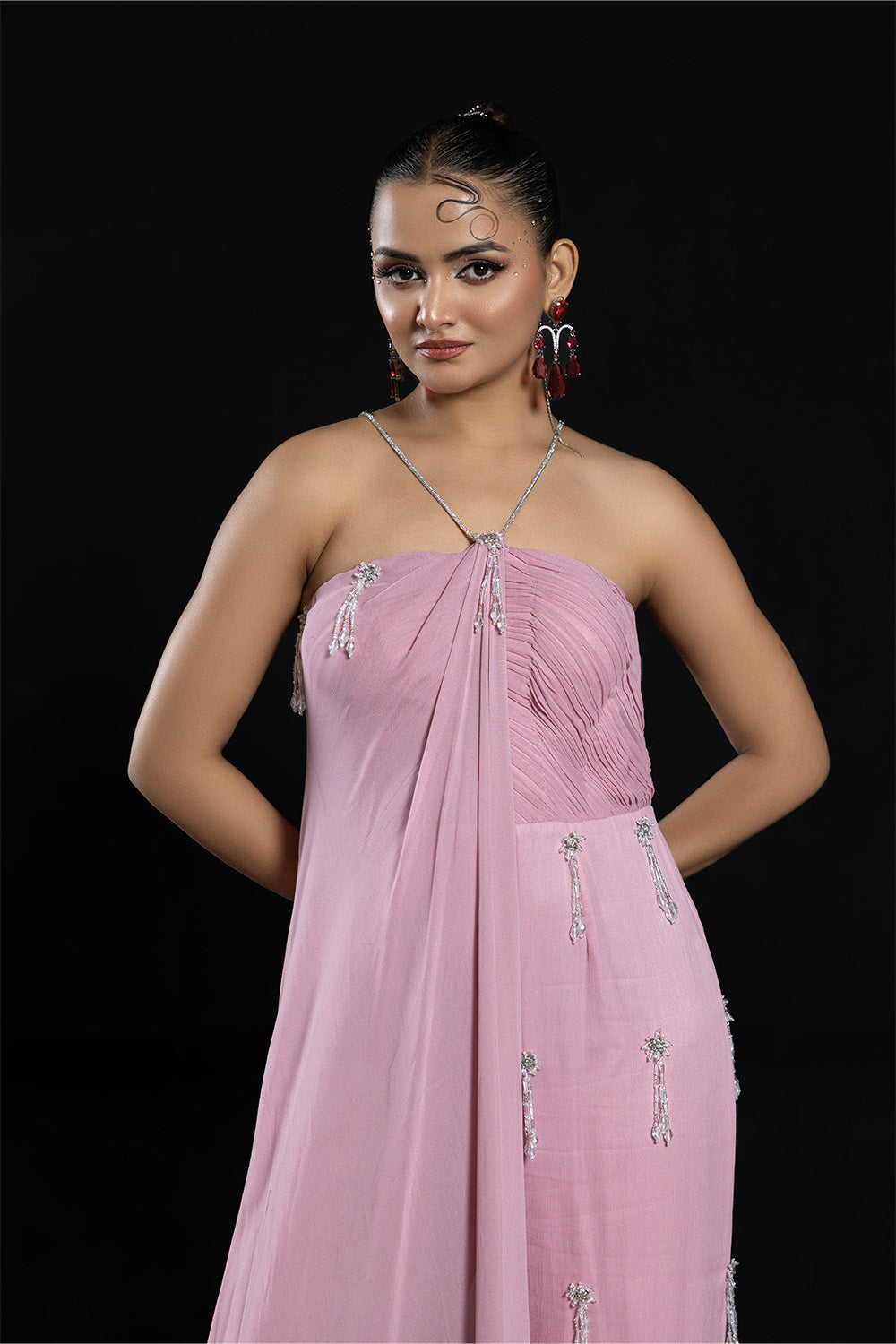 SILVER SMOKE AFTER PARTY JUMPSUIT