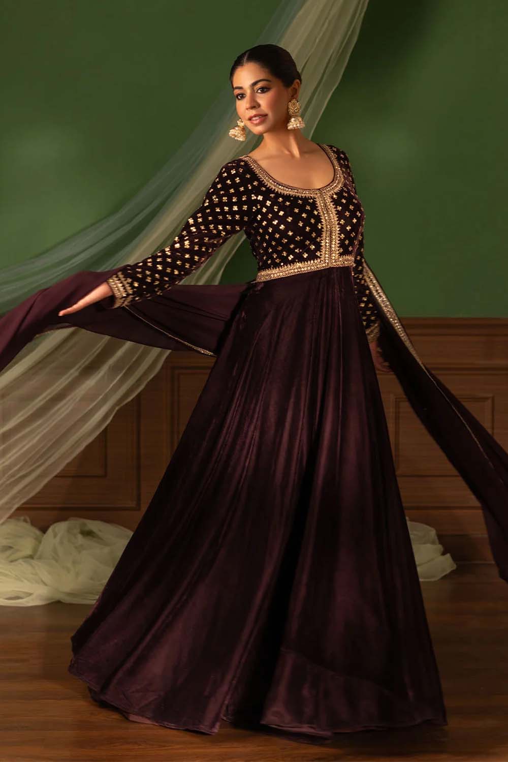 Gulmohar Anarkali Ensemble