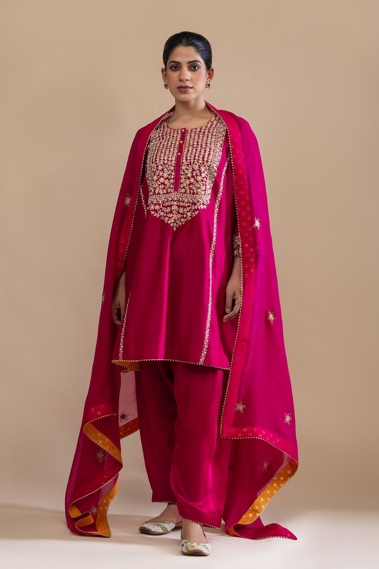 Shabnam-e-Gulabi Set