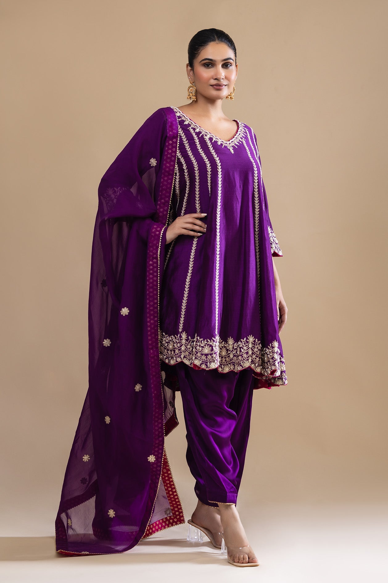 Rangin Rukh Anarkali Set