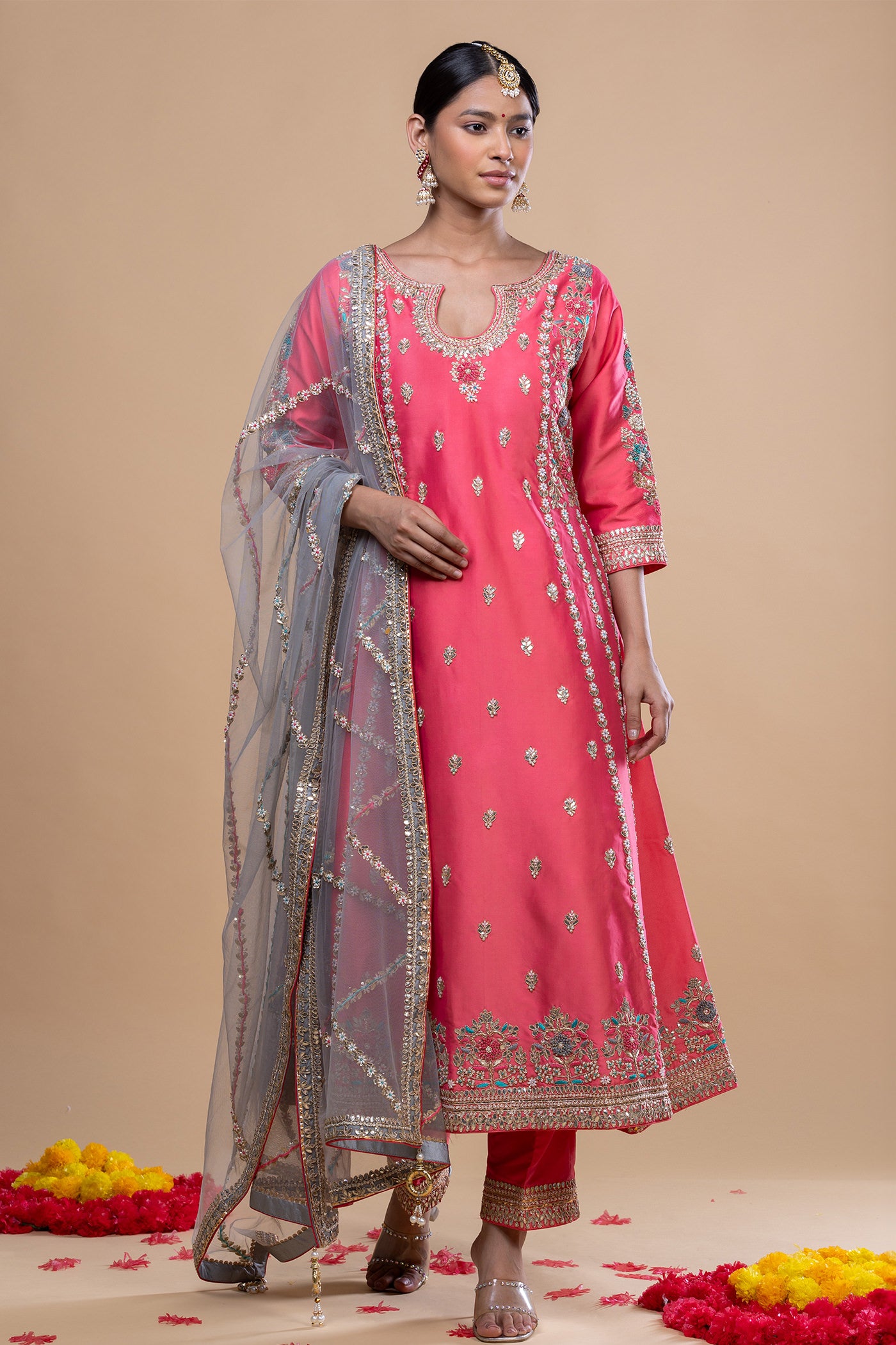 Rohina A line suit with pants