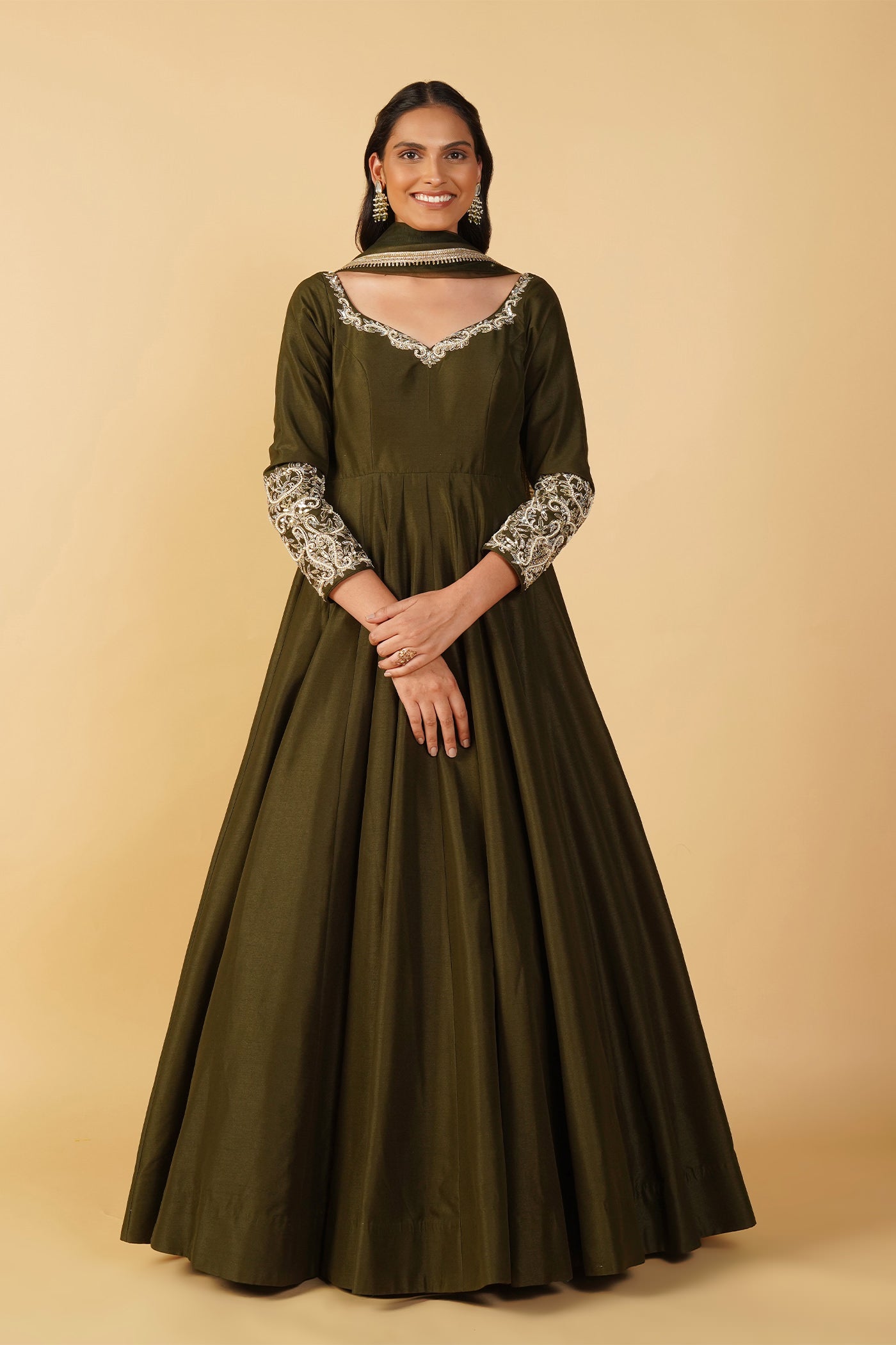 Ranisa Anarkali With Dupatta