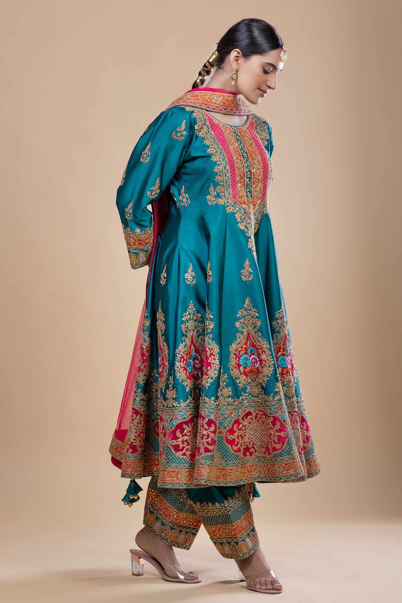 Hrisha Peacock Anarkali