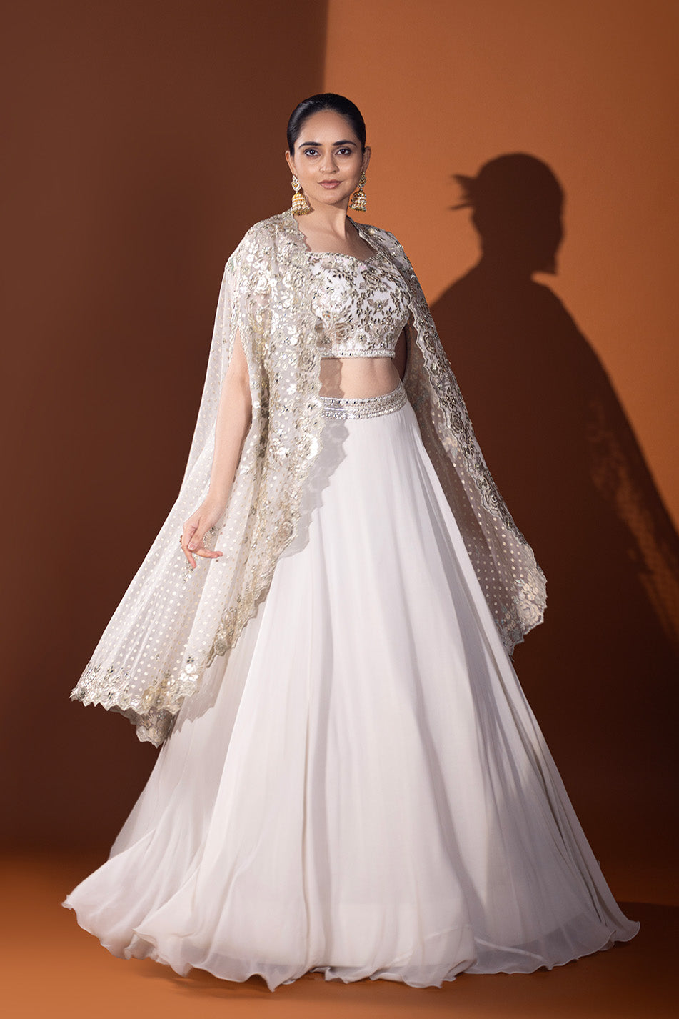 Gul-e-Aftab Crop top & Skirt set