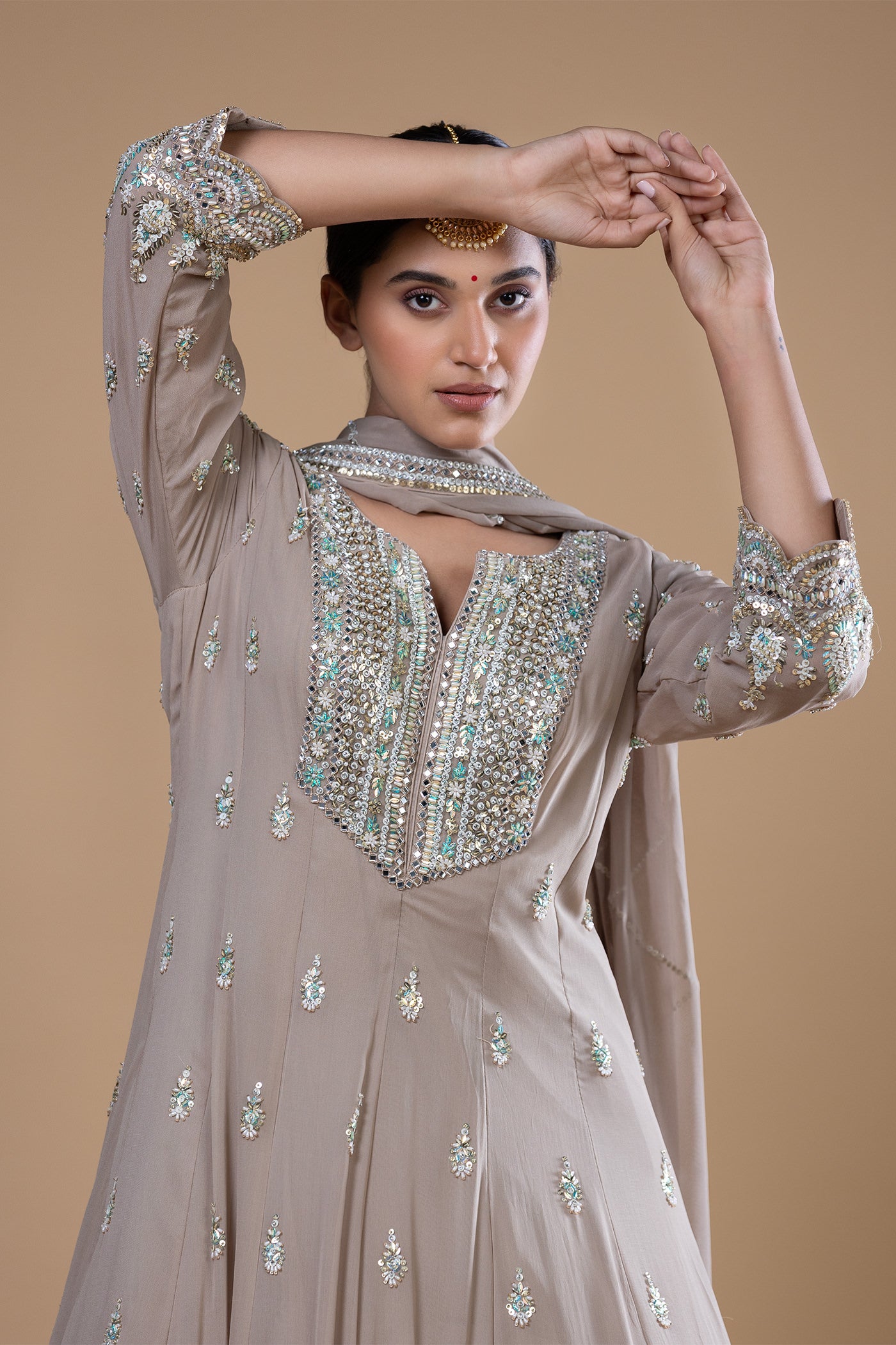 Rani Anarkali Set