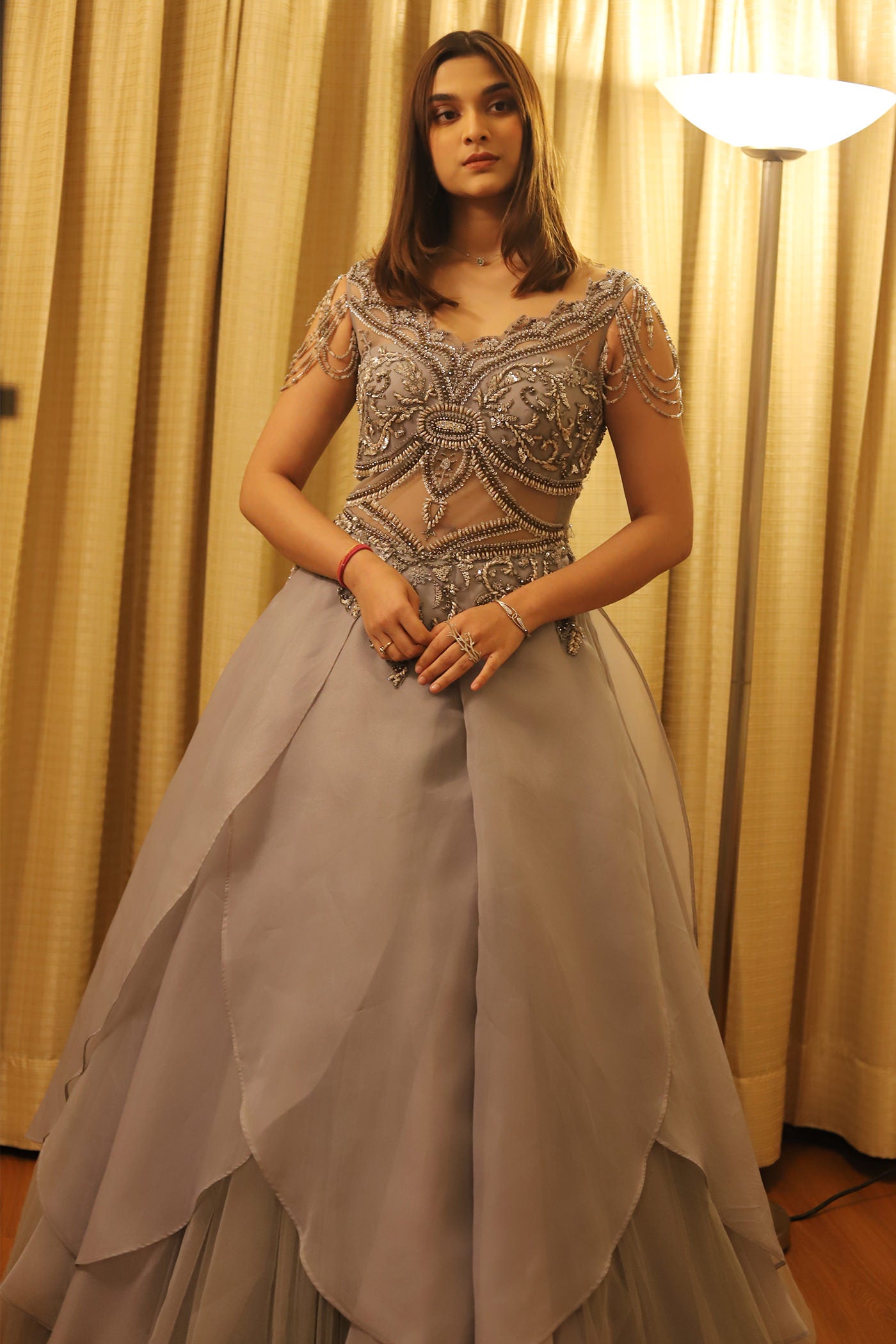 Saiee Manjrekar in Sophie Organza Gown