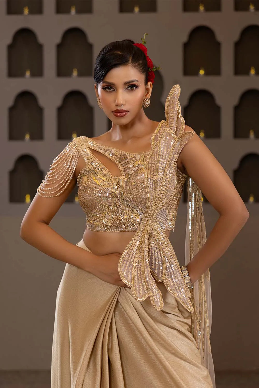 Kanakshree Drape Saree