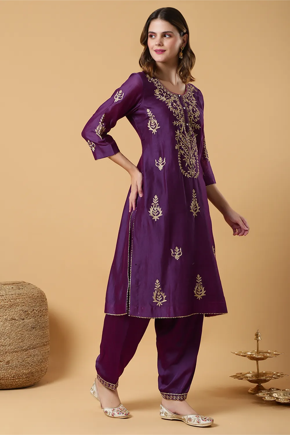 Noorani kurta & salwar set
