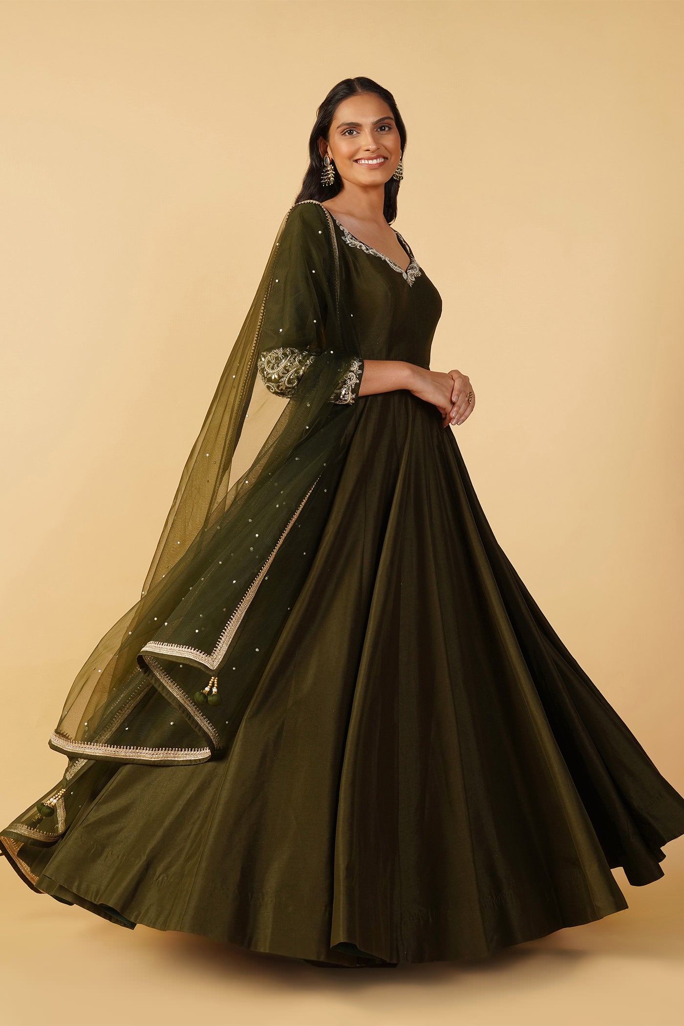 Ranisa Anarkali With Dupatta