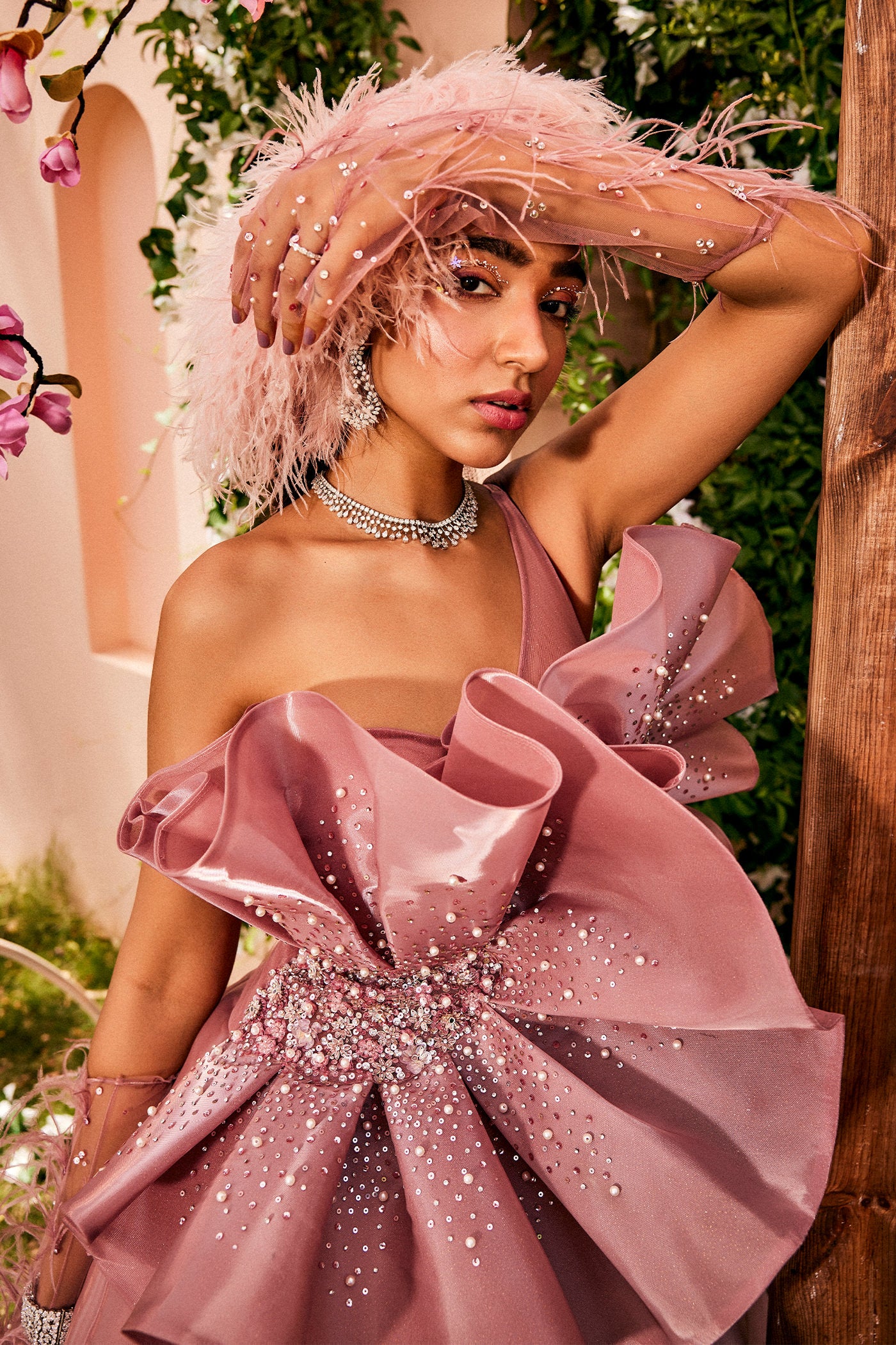 Lilacia Blush Pink Gown