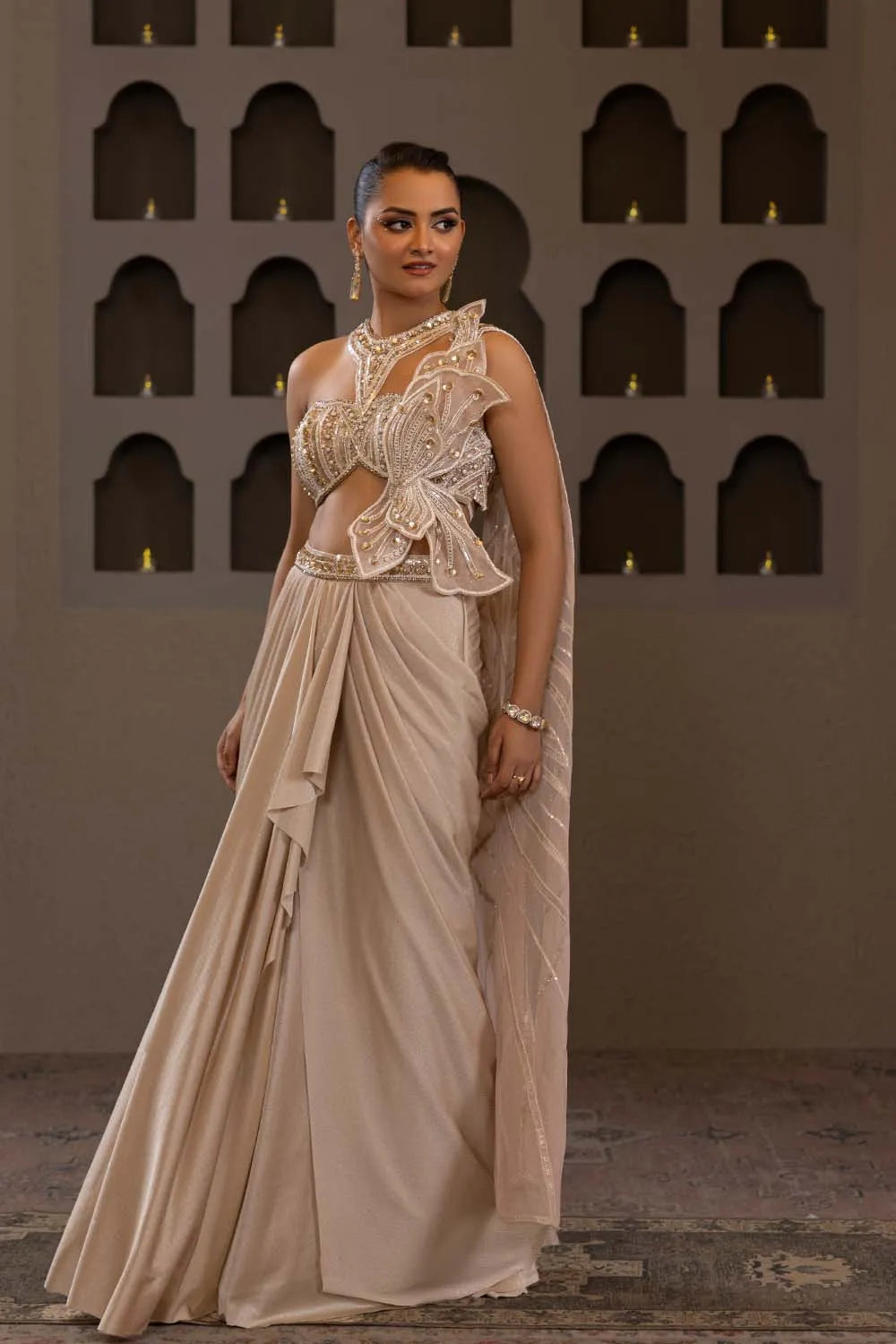 Swarnika Drape saree