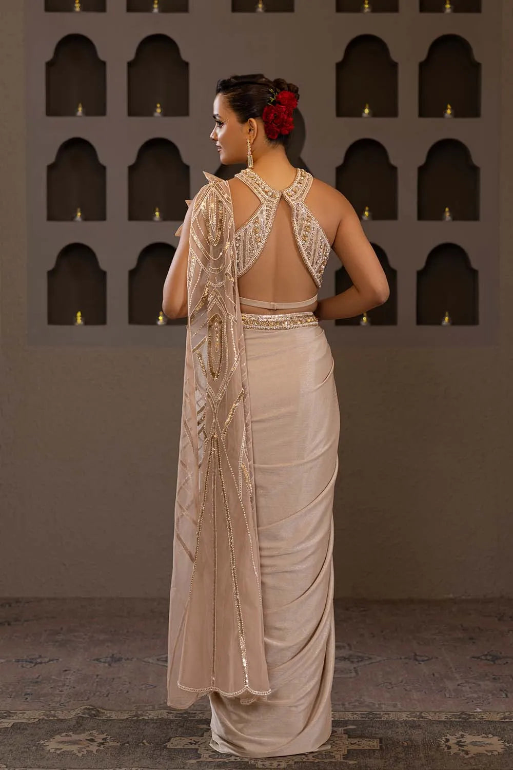 Swarnika Drape saree