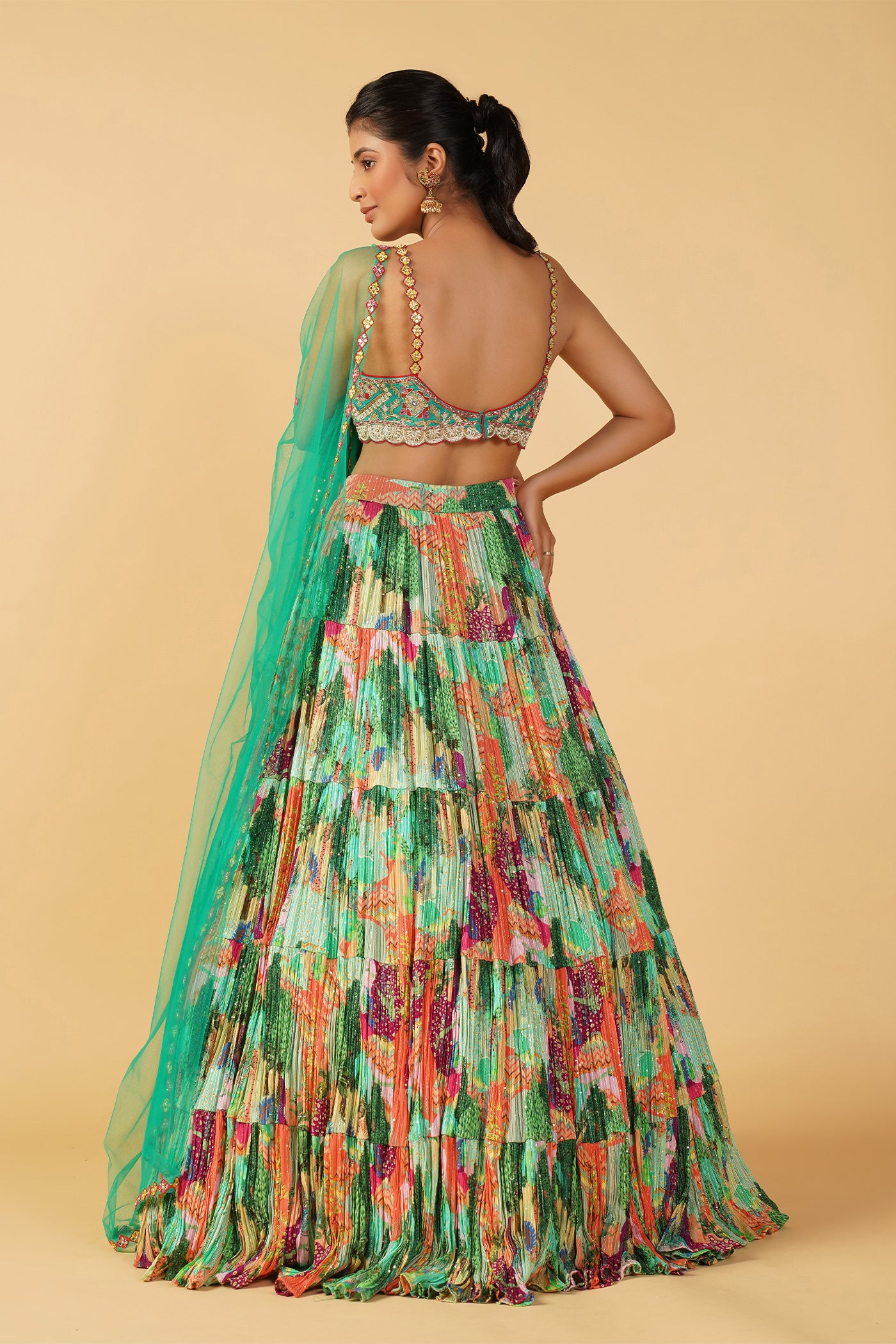 Floral Lehenga Set