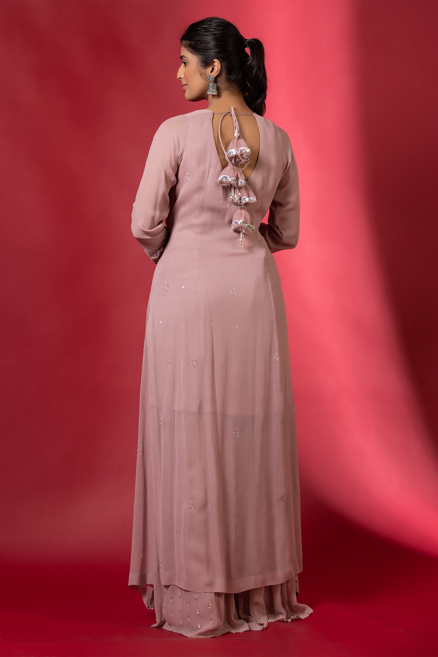 Diya short shirt with sharara