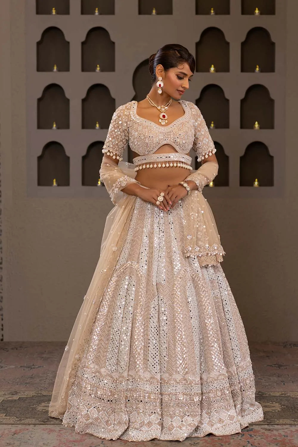 Taraash Lehenga Set - Roop Vatika Official