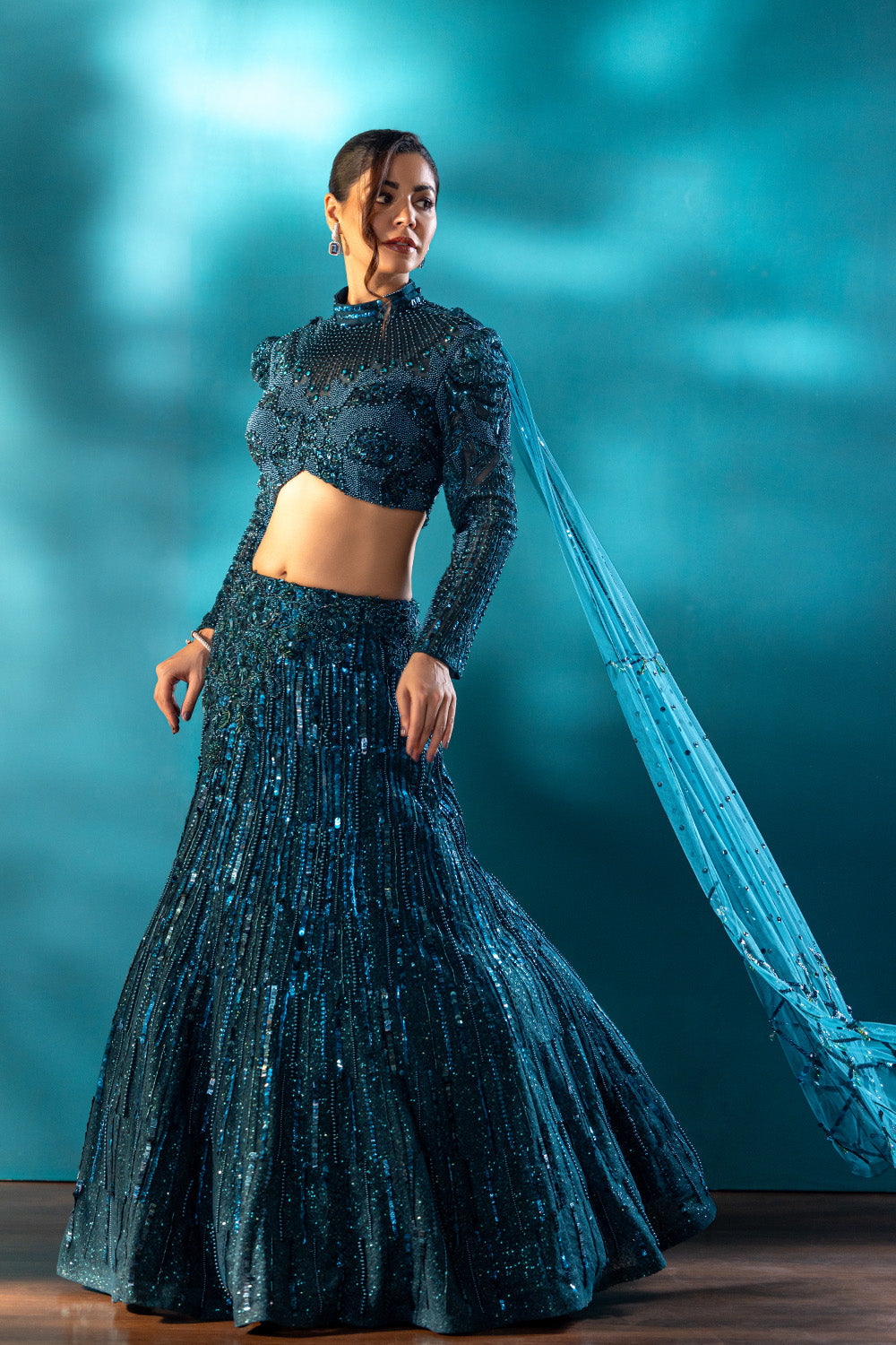 Winged Muse Lehenga Set