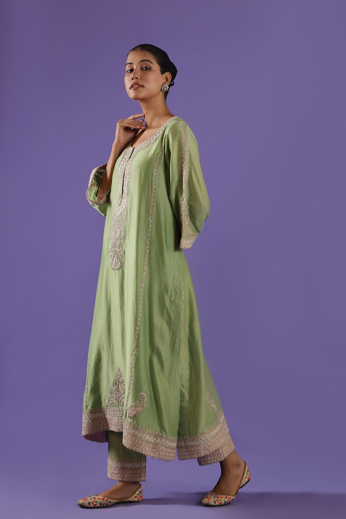 Amaira A line shirt and pants set