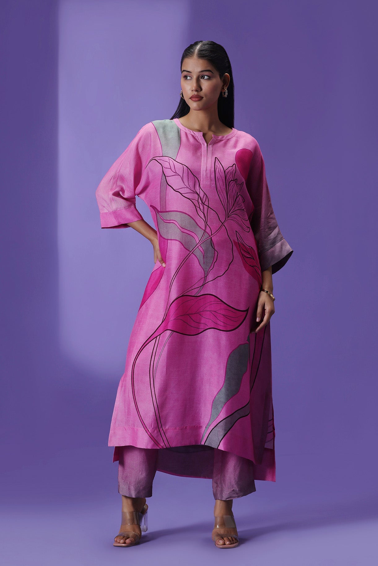 Wildflower Muse Long Kurta set