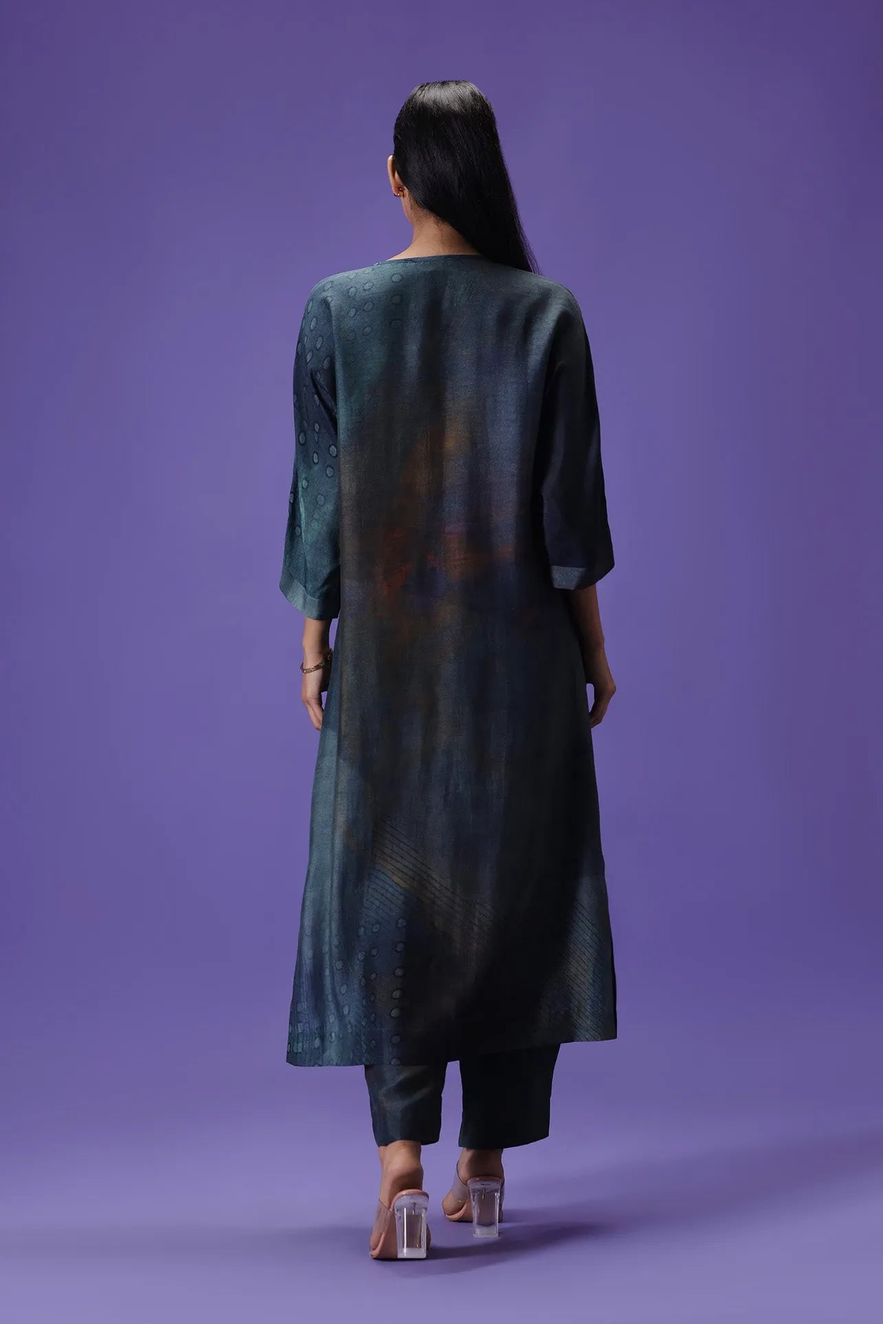 Twilight Grace Long Kurta Set