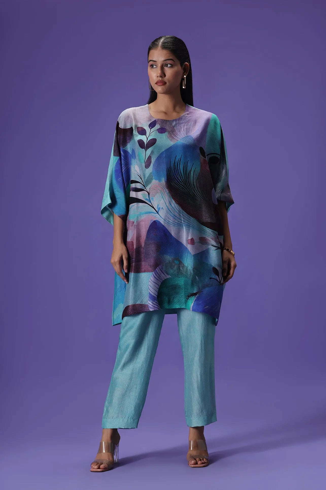 Serene Blossom Short Kurta set