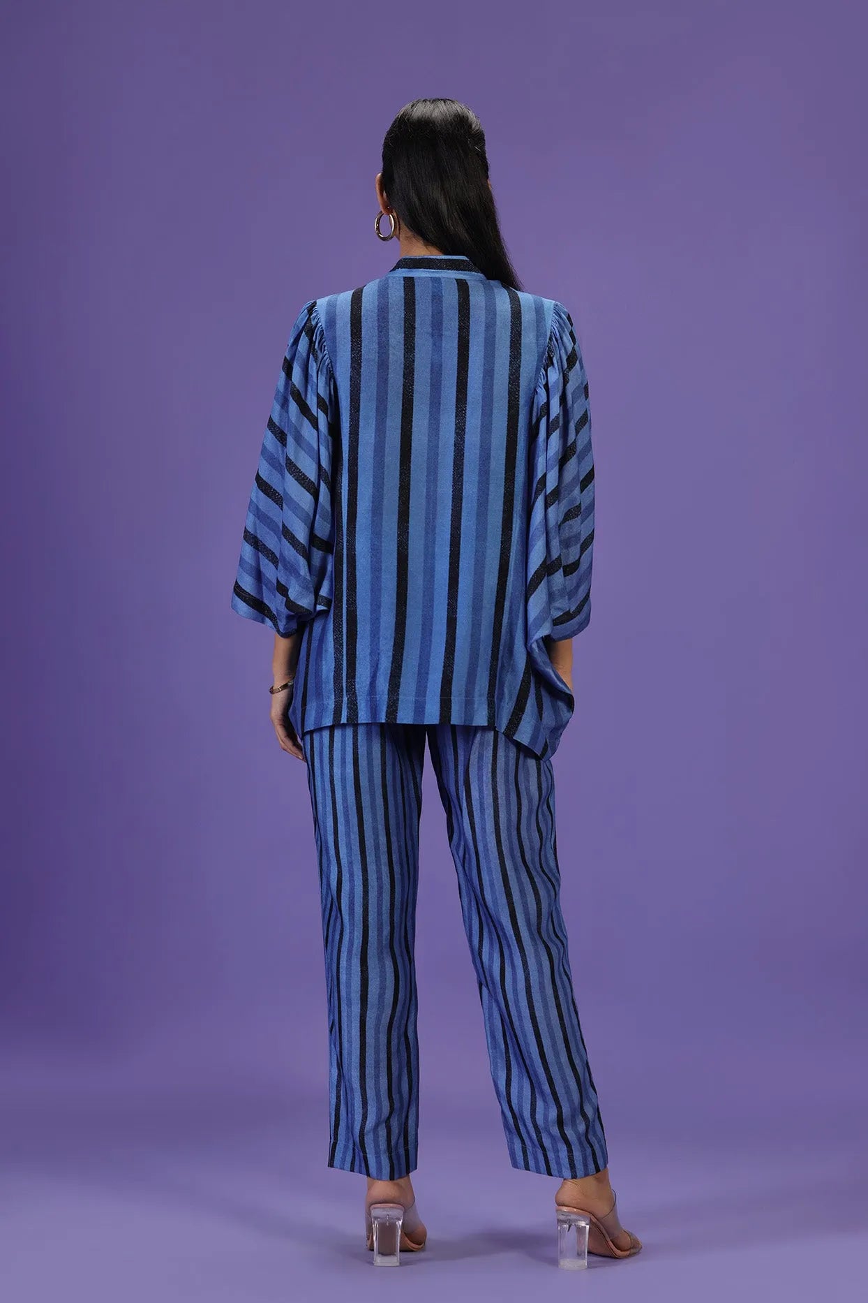 Sapphire Breeze Shirt Style coord set