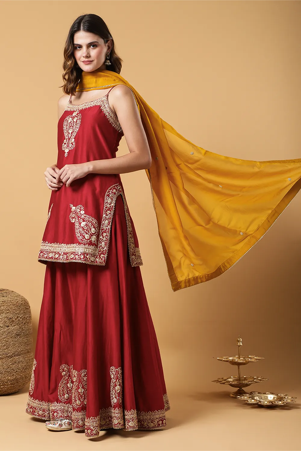 Suhani Sharara & short Kurta set