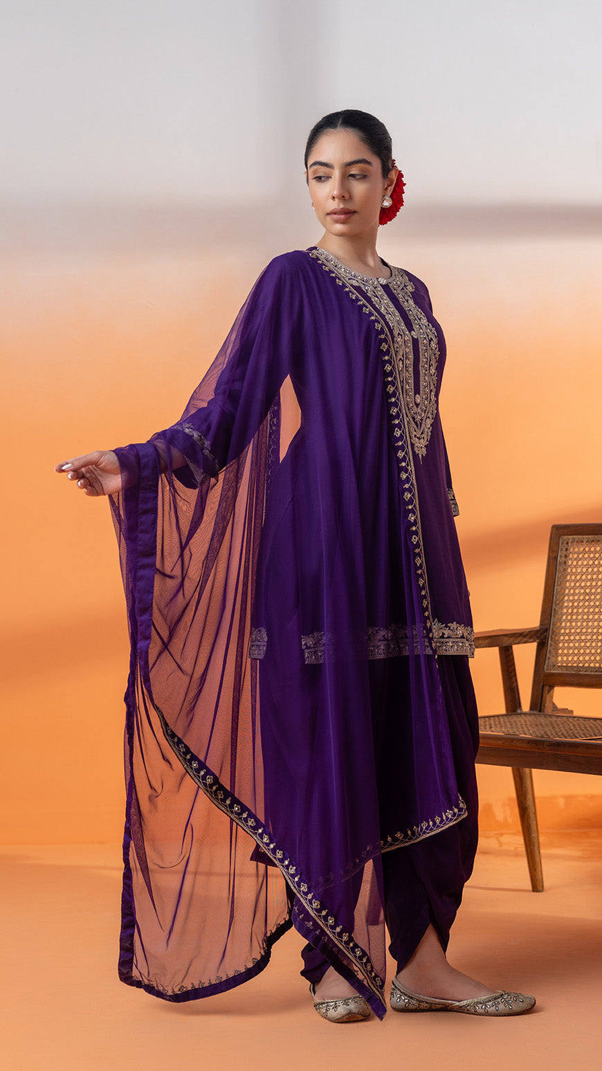 Fitoor-e-Gulab Dapka Dhoti Jora
