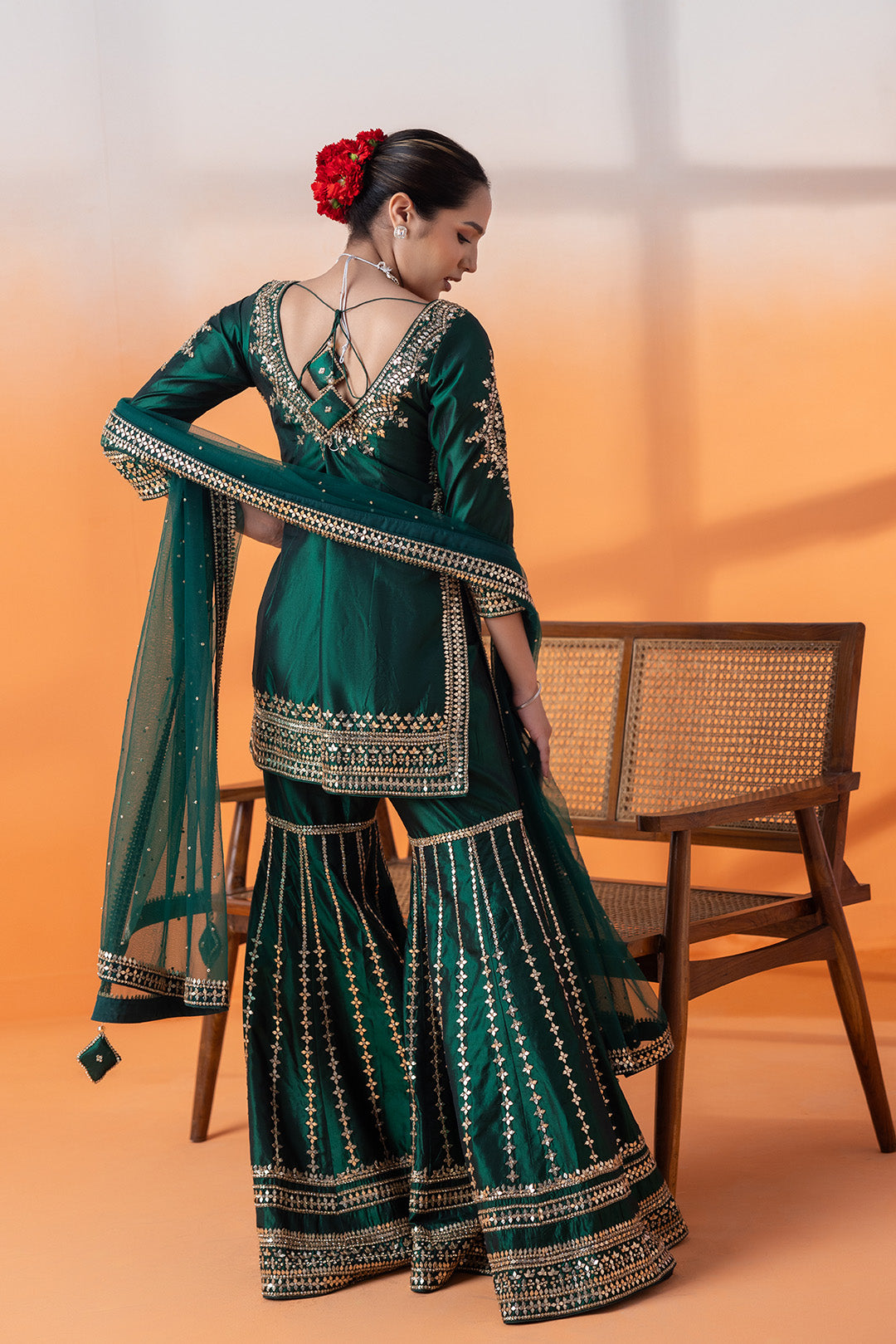 Shahi Zewar-e-Hara Gharara Ensemble