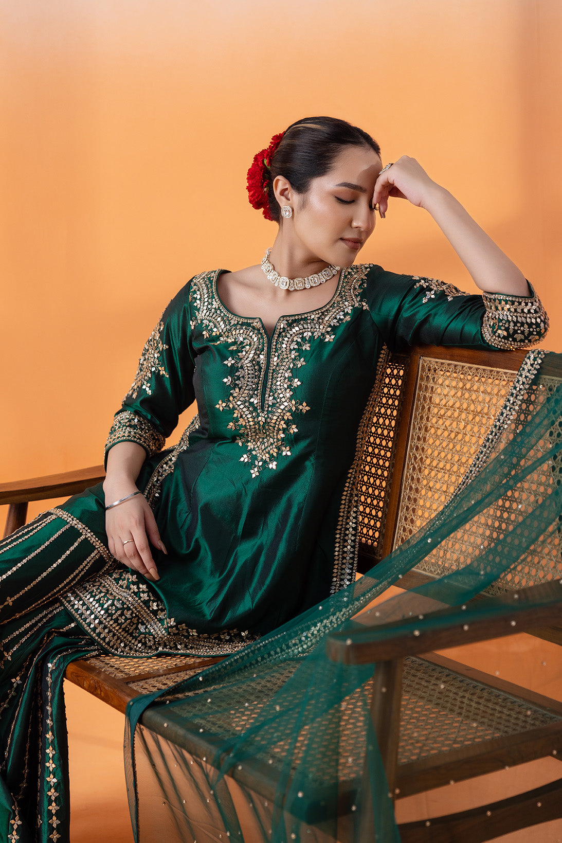 Shahi Zewar-e-Hara Gharara Ensemble