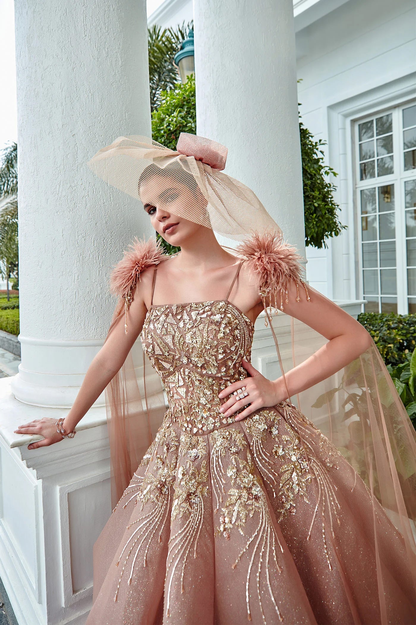 Mystical Gold Gown