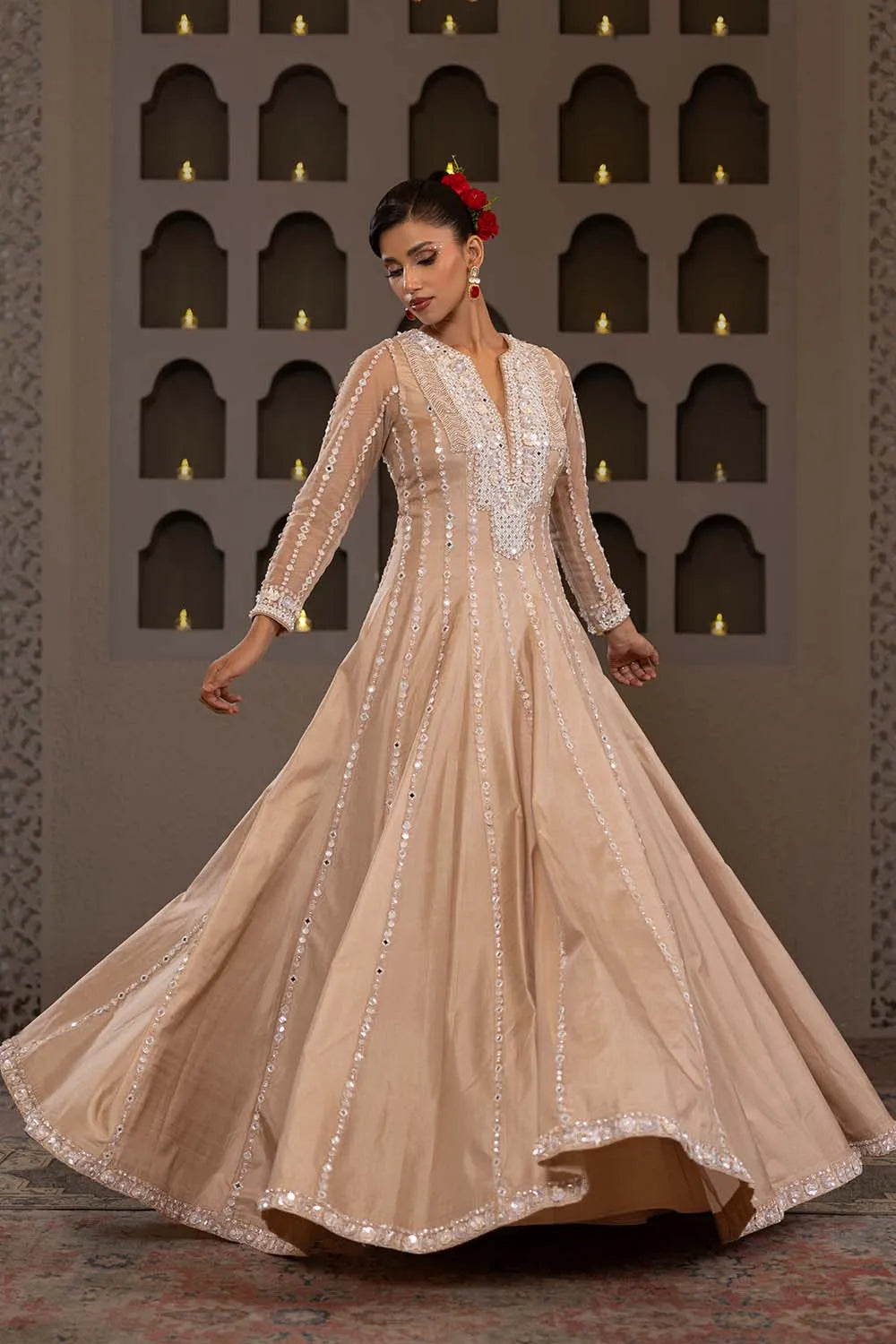 Zarqa Anarkali Suit