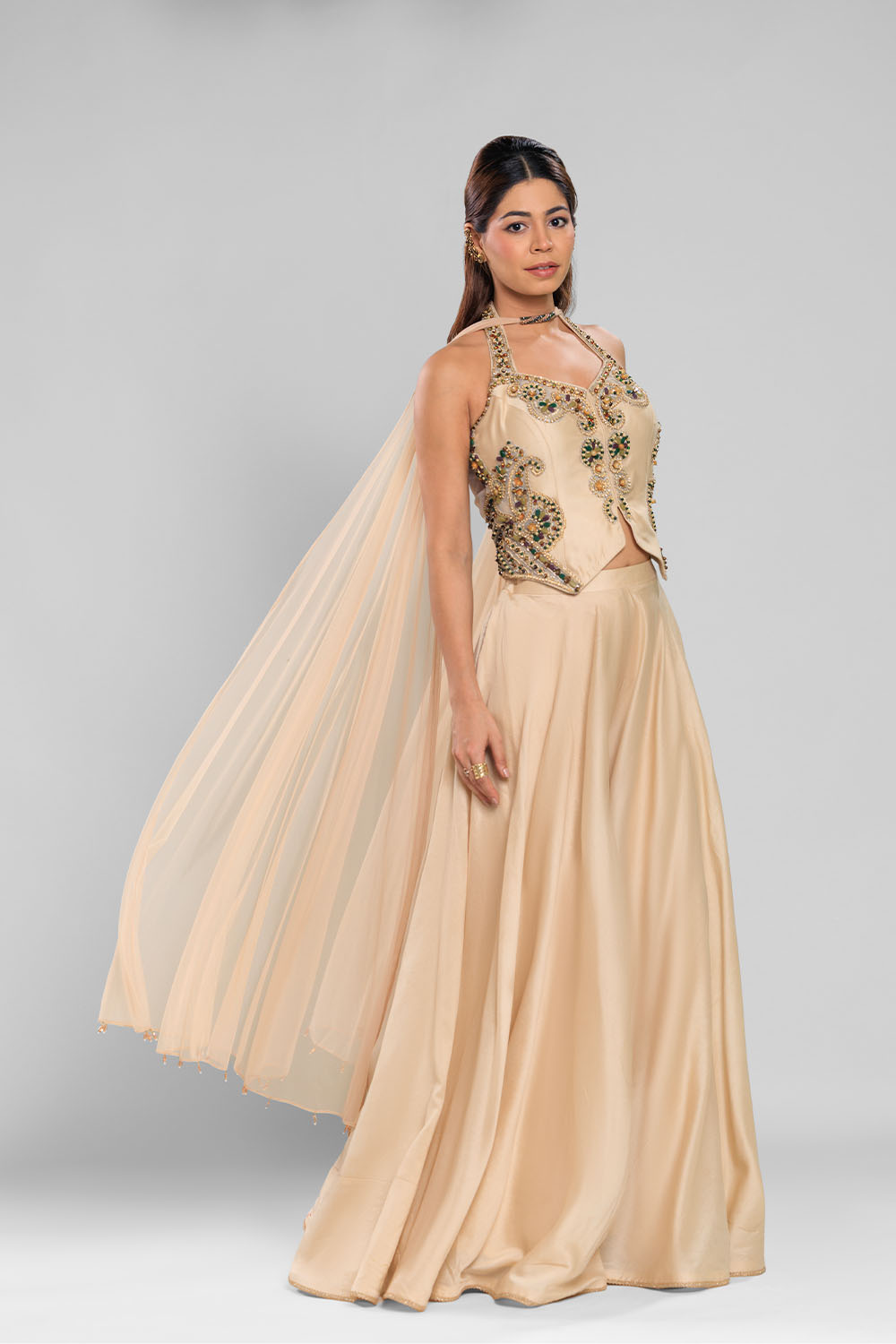 Zeenat Glow Sharara Set