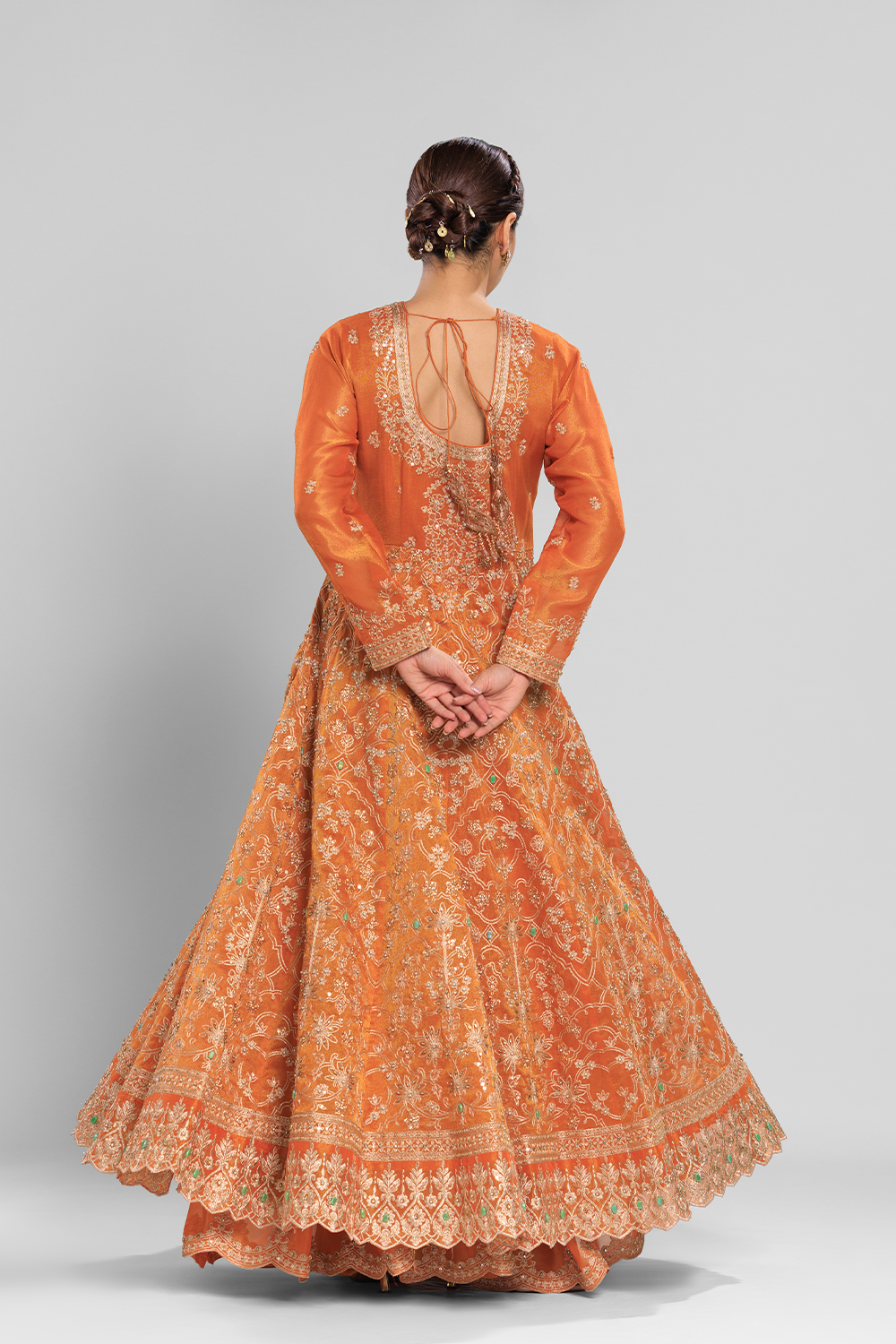 Zarqeen Noor Anarkali set - Roop Vatika Official