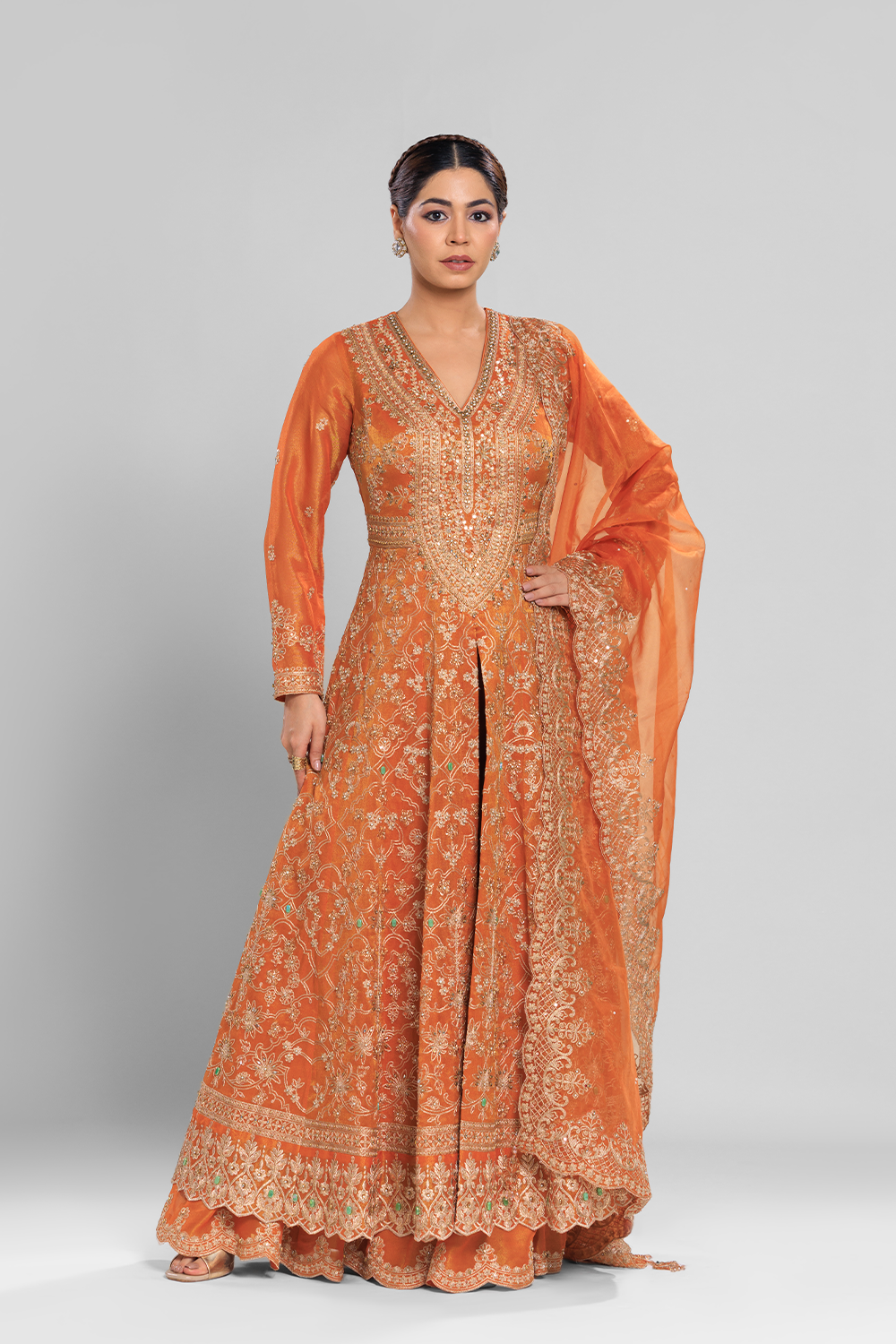 Zarqeen Noor Anarkali set