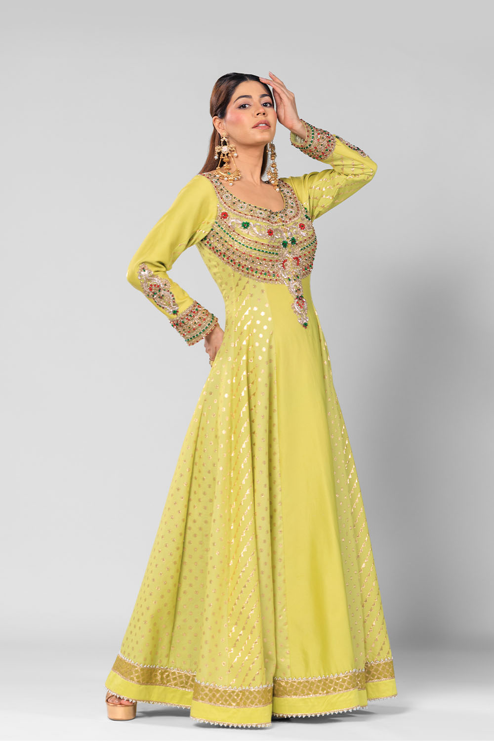 Zariya Anarkali set